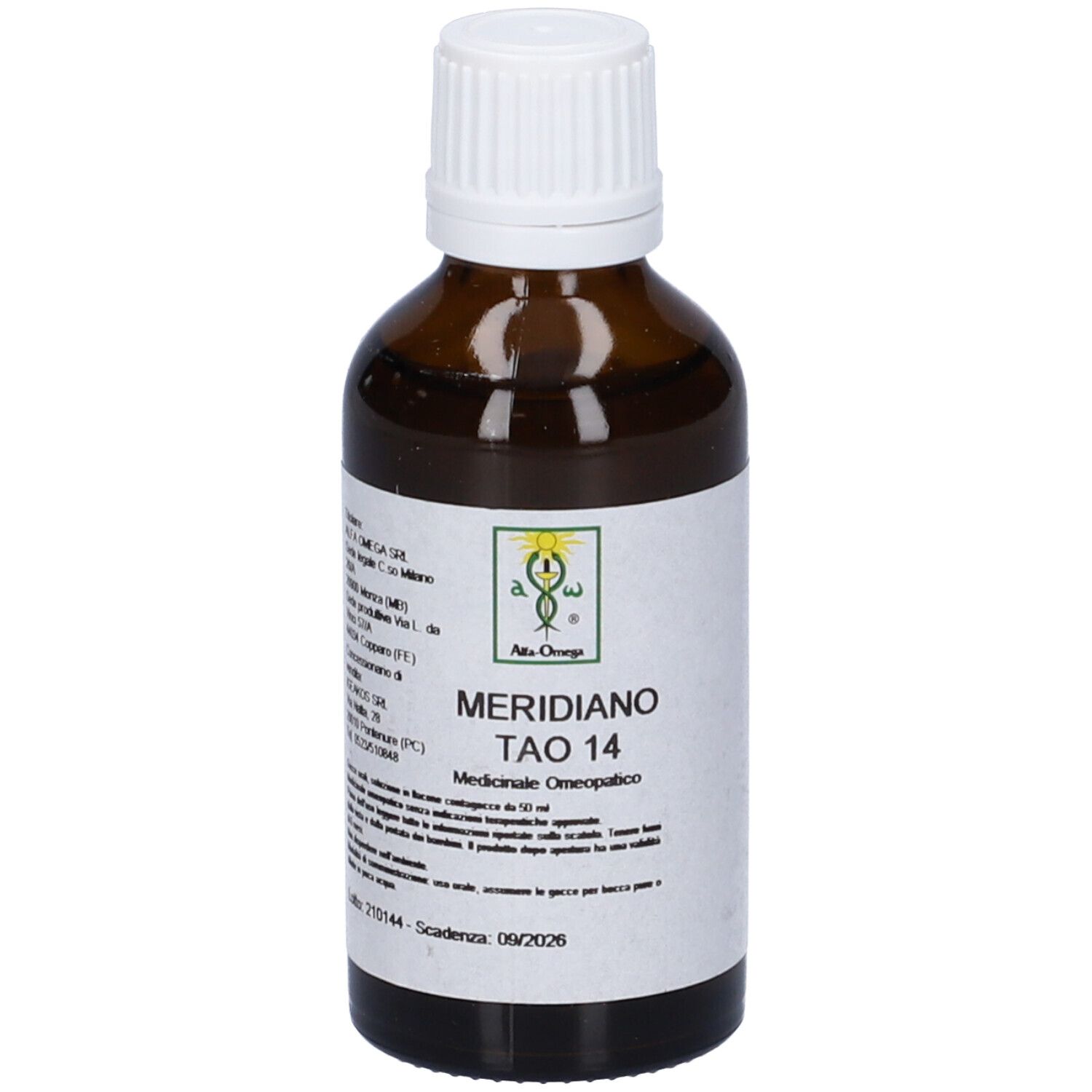 Meridiano Tao 14*Gocce Orali 50 Ml Flacone Contagocce