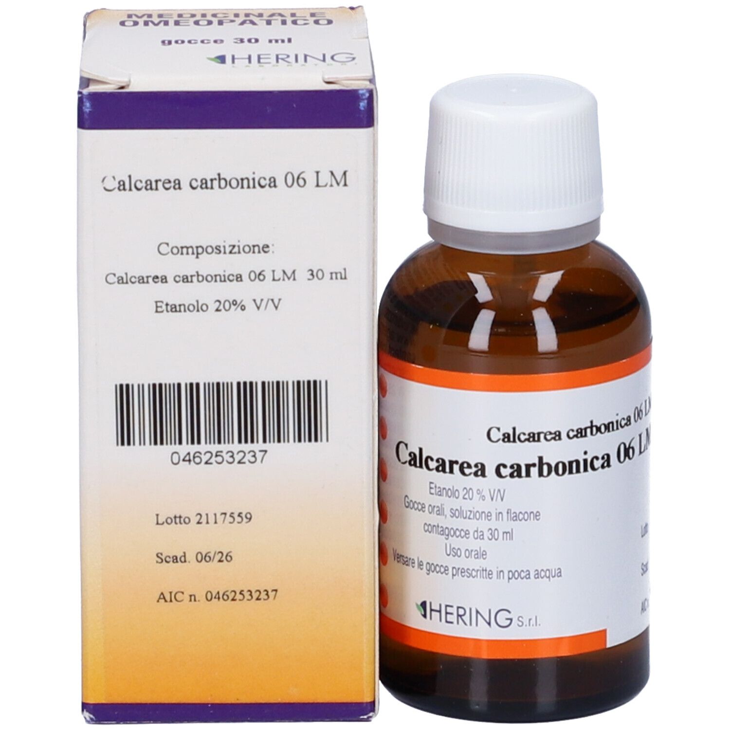 HERING Calcarea Carbonica Orale Gtt 06 Lm 30 Ml