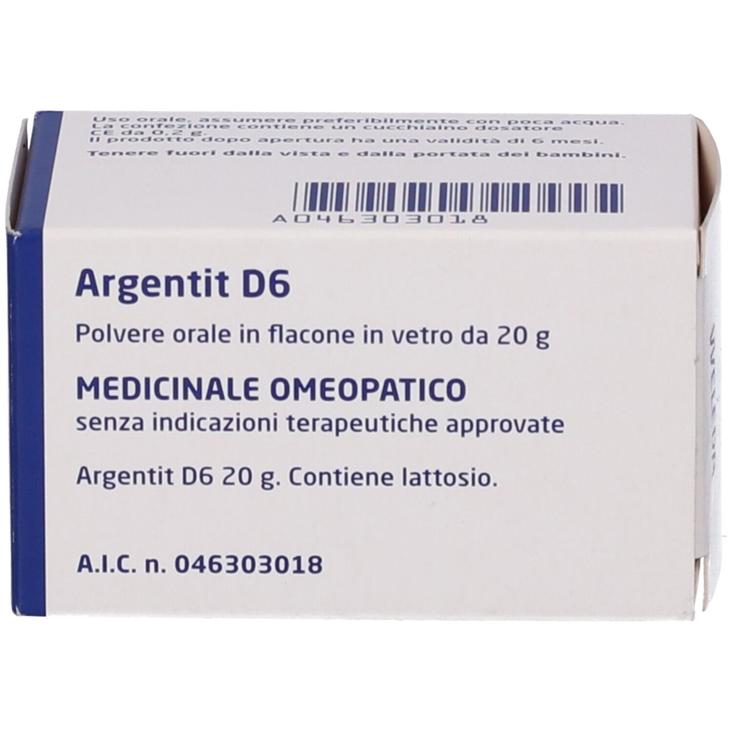 WELEDA Argentit 6 Dh Orale Polv 20 G Flacone