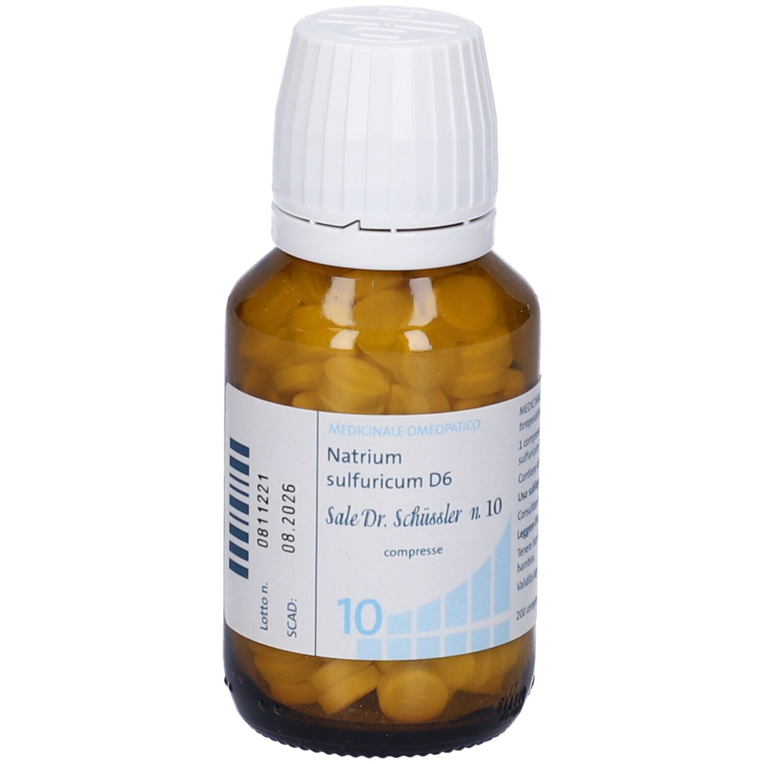 Natrium Sulfuricum D6 Sale Dr.Schussler N.10 D6 200 Cpr Flacone