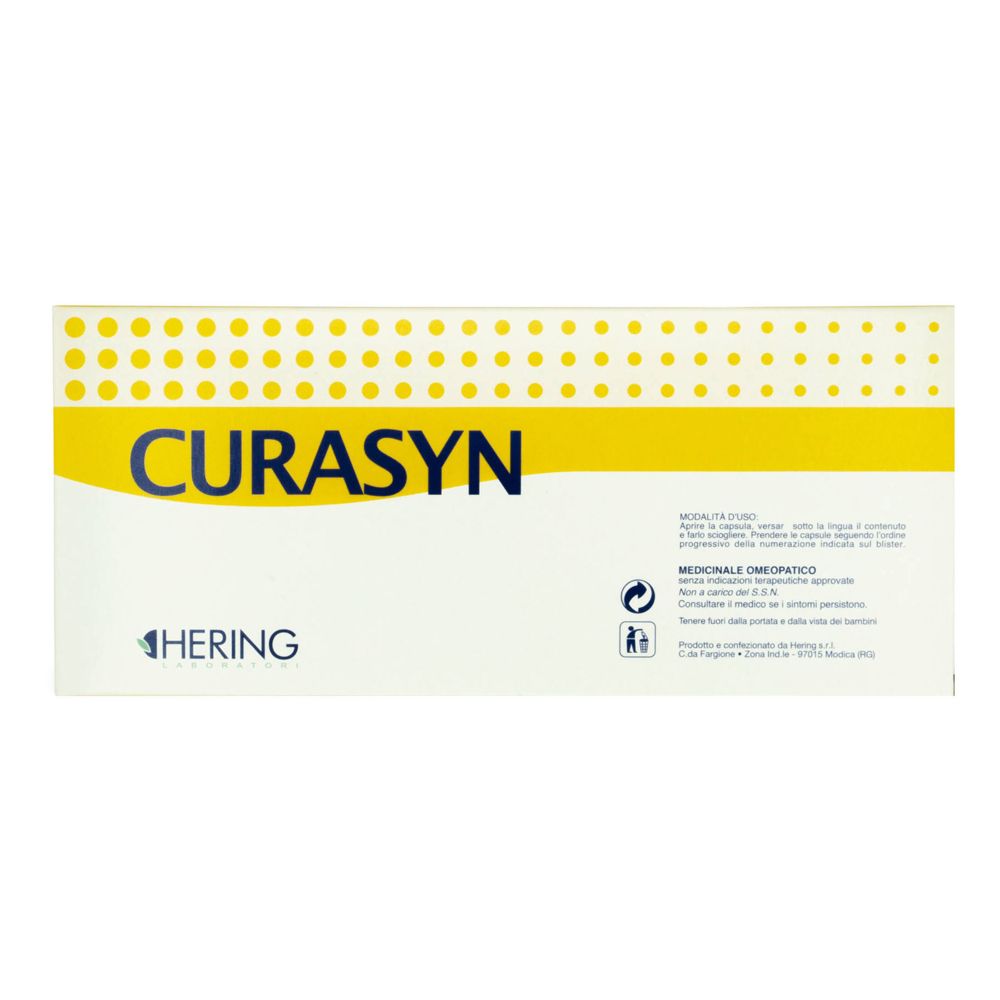 HERING Curasyn 37*Granuli 30 Capsule 500 Mg