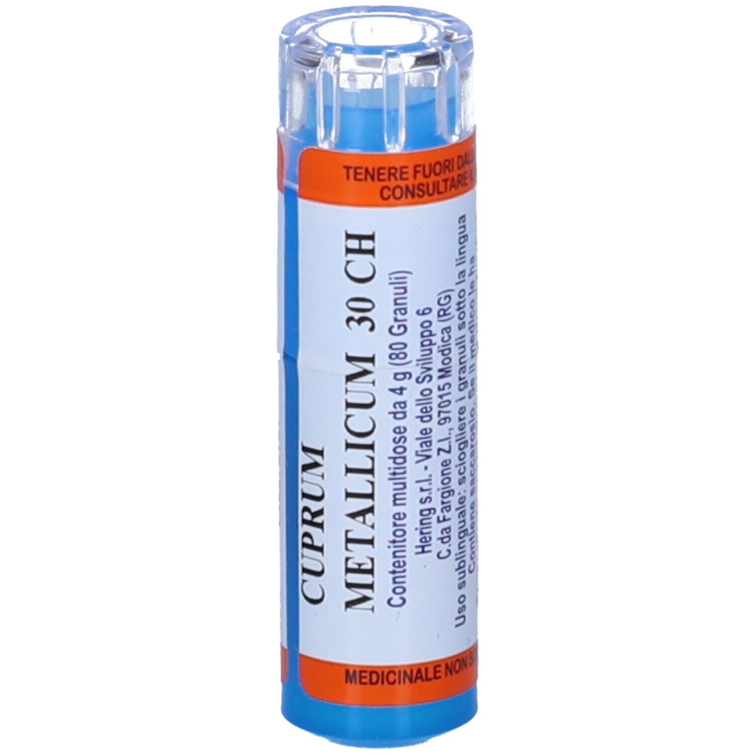 Hering Cuprum Metallicum 80 Granuli 30 Ch Contenitore Multidose