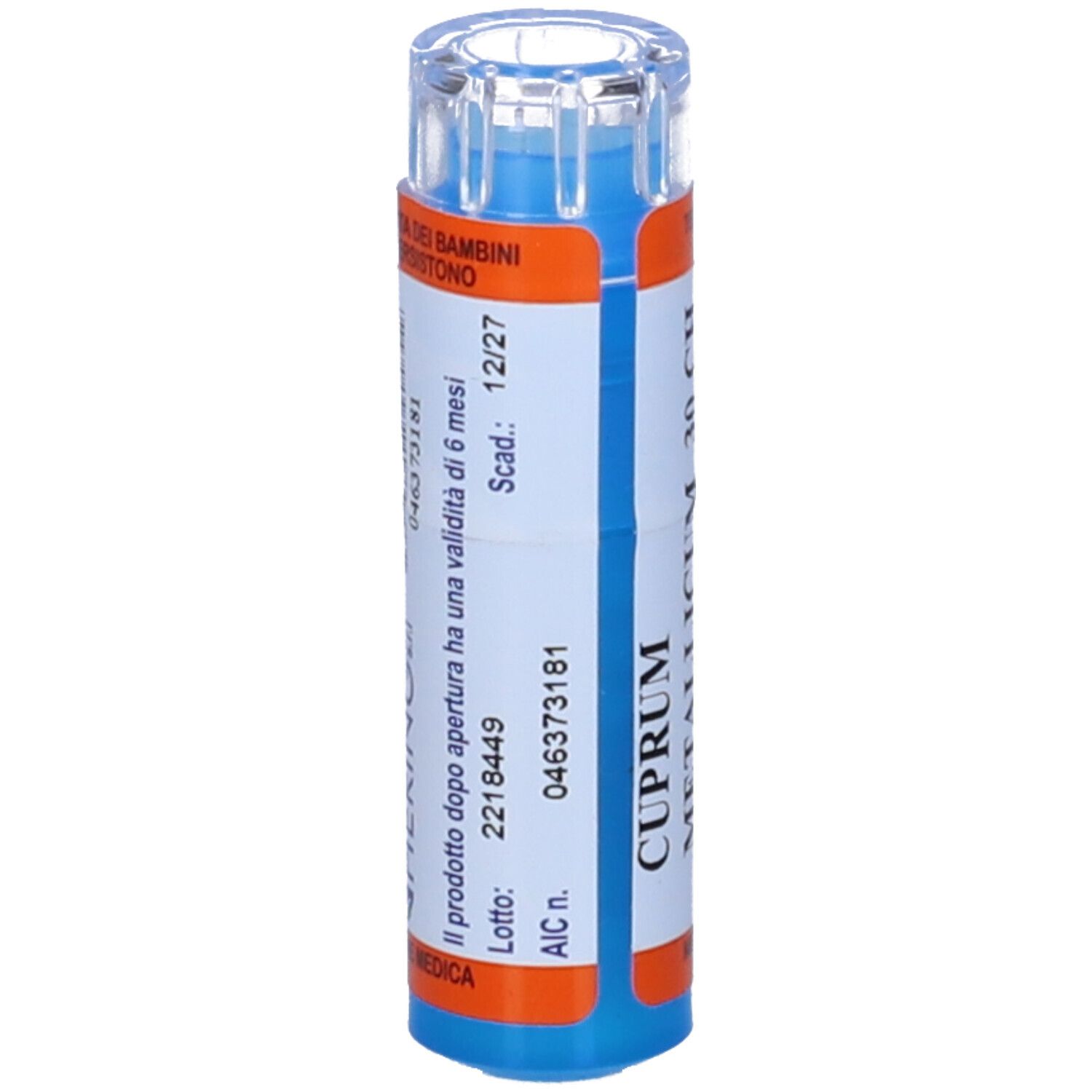 Hering Cuprum Metallicum 80 Granuli 30 Ch Contenitore Multidose
