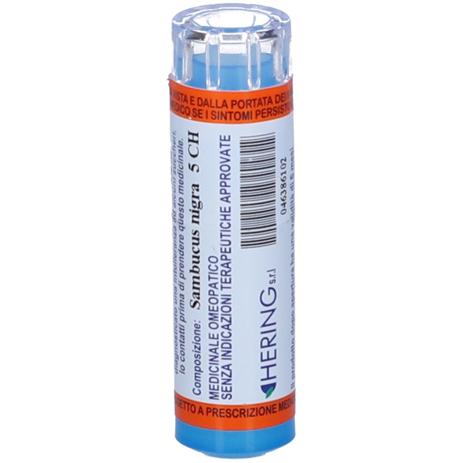 HERING Sambucus Nigra 80 Granuli 5 Ch Contenitore Multidose