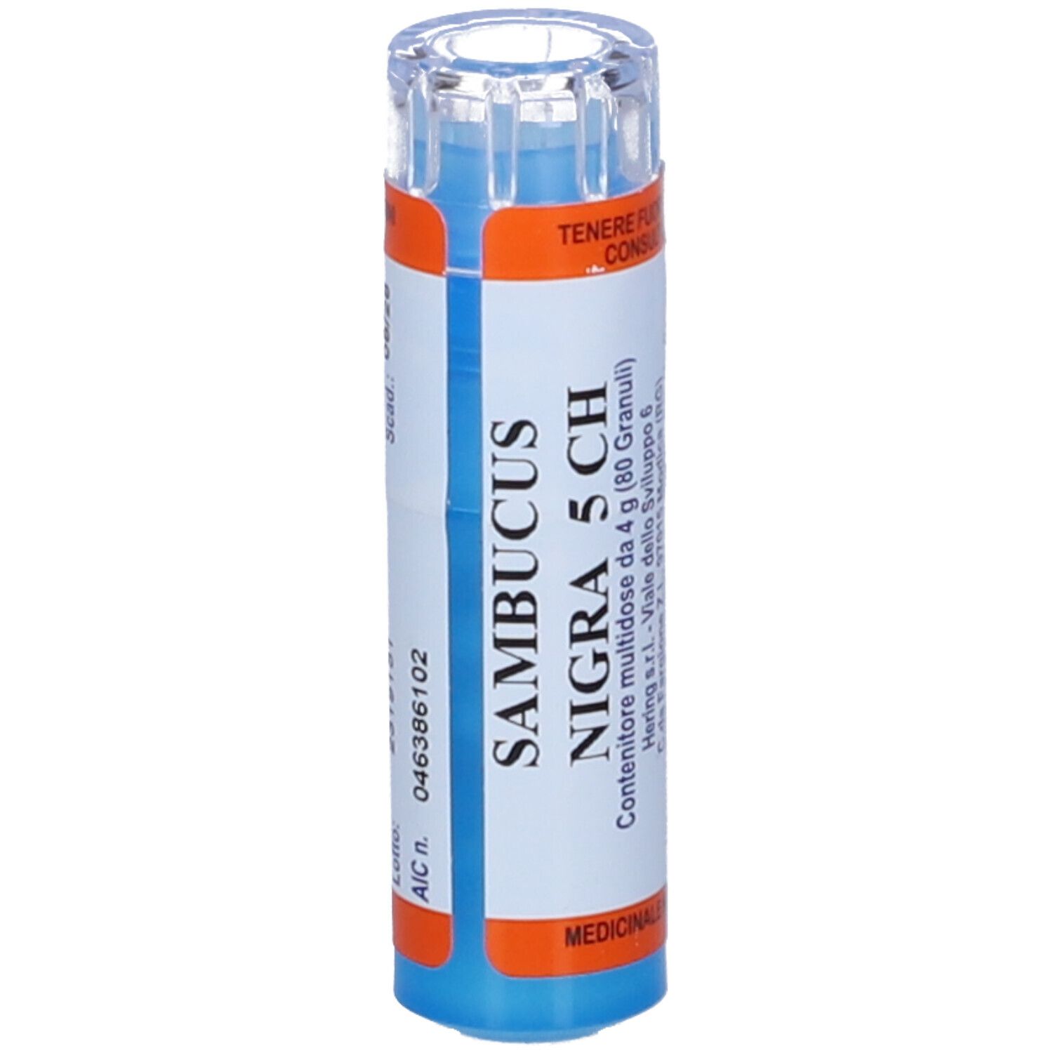 HERING Sambucus Nigra 80 Granuli 5 Ch Contenitore Multidose