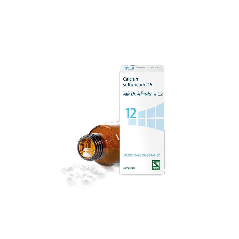 Calcium Sulfuricum D6 Sale Dr.Schussler N.12 D6 200 Cpr Flacone