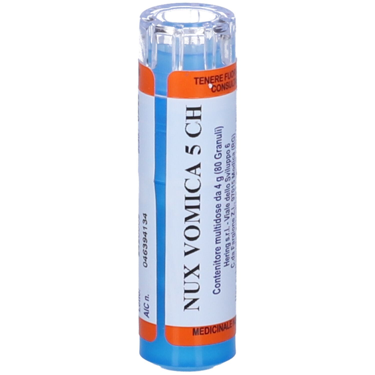 NUX VOMICA*80 granuli 5 CH contenitore multidose