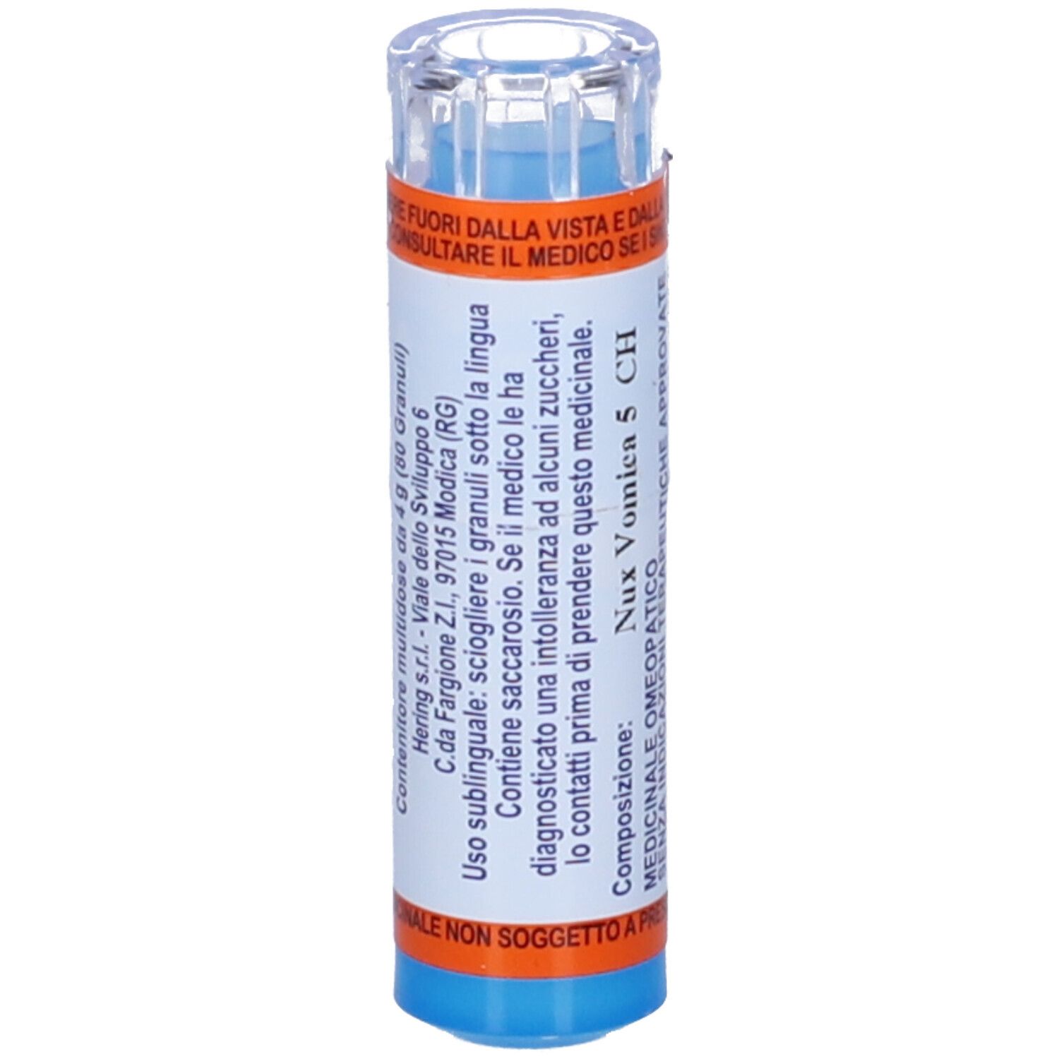 NUX VOMICA*80 granuli 5 CH contenitore multidose