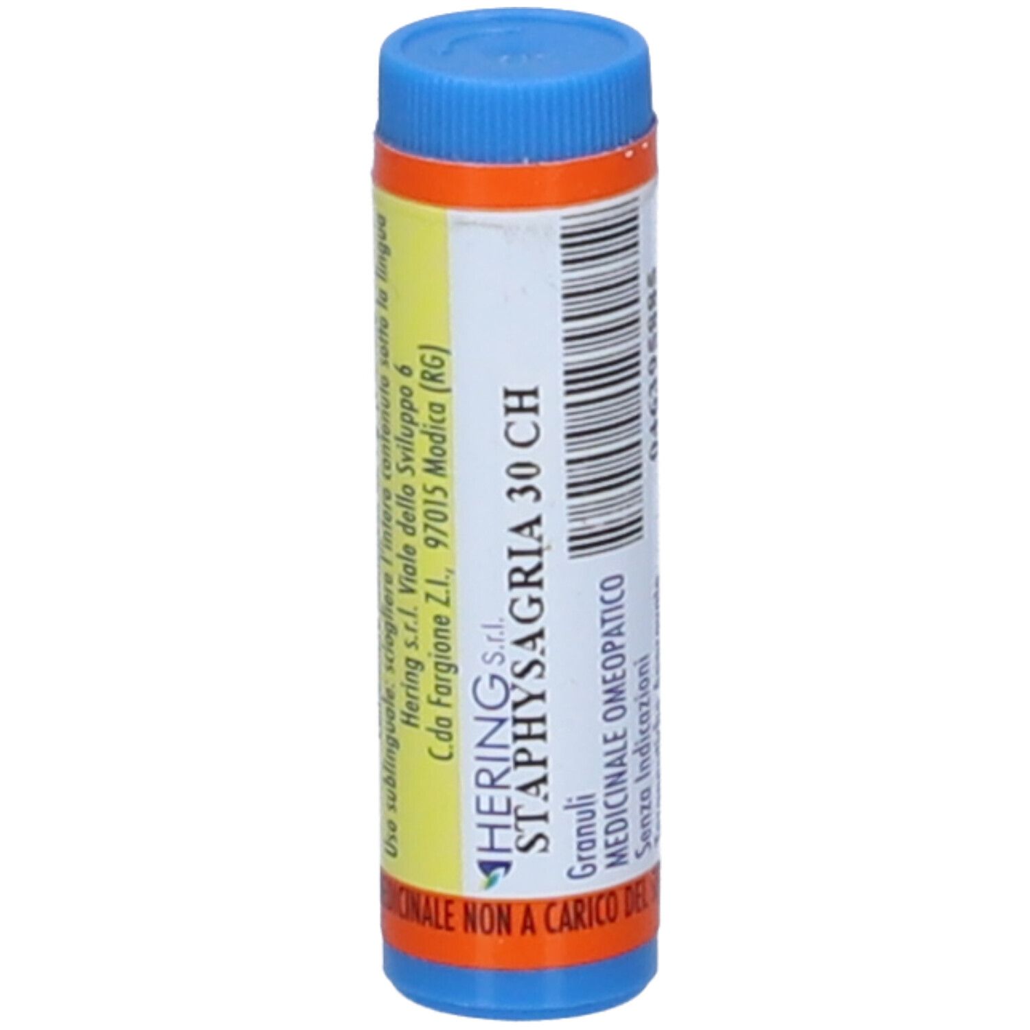 HERING Staphysagria Granuli 30 Ch Contenitore Monodose
