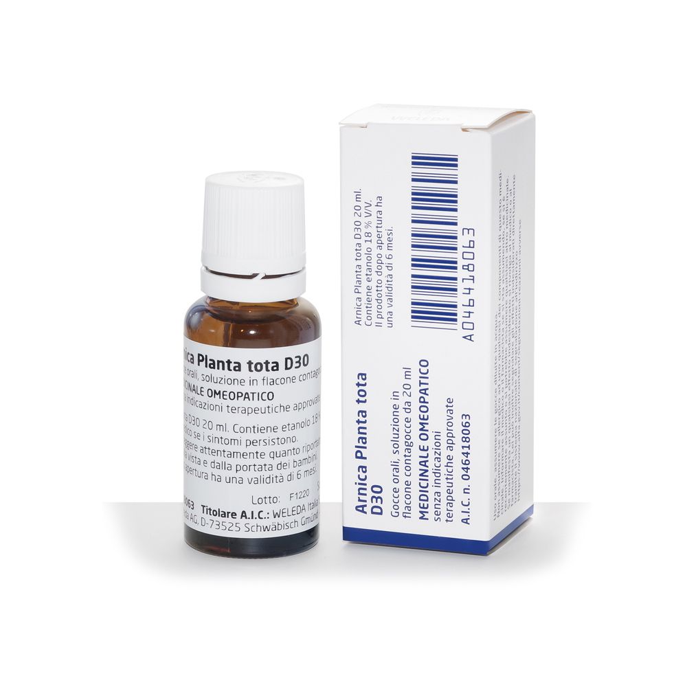 Arnica Planta Tota*Orale Gtt D30 20 Ml