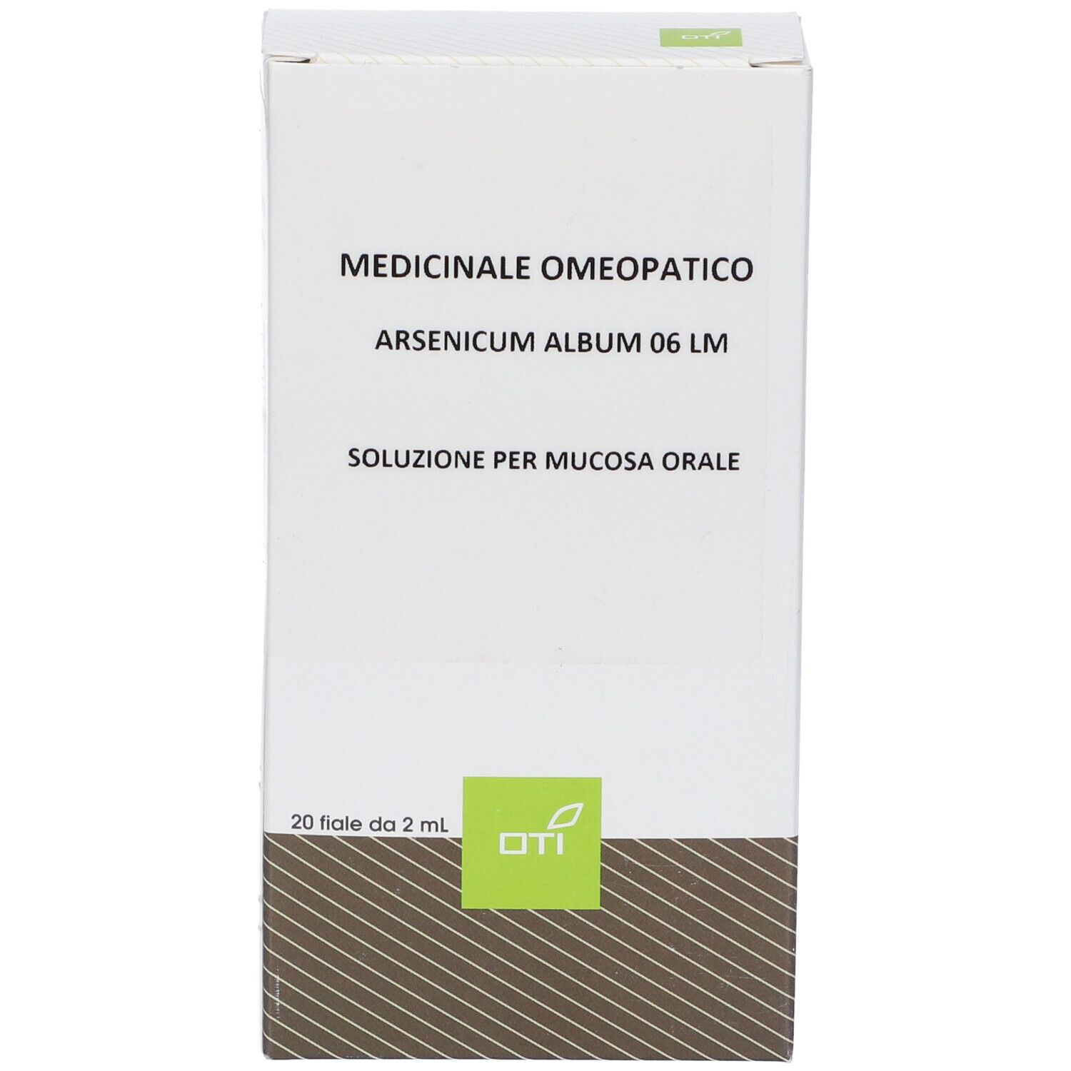 OTI Arsenicum Album 06 Lm Potenziata Liquida 20 Fiale 2 Ml Soluzione Idroalcolica Per Mucosa Orale
