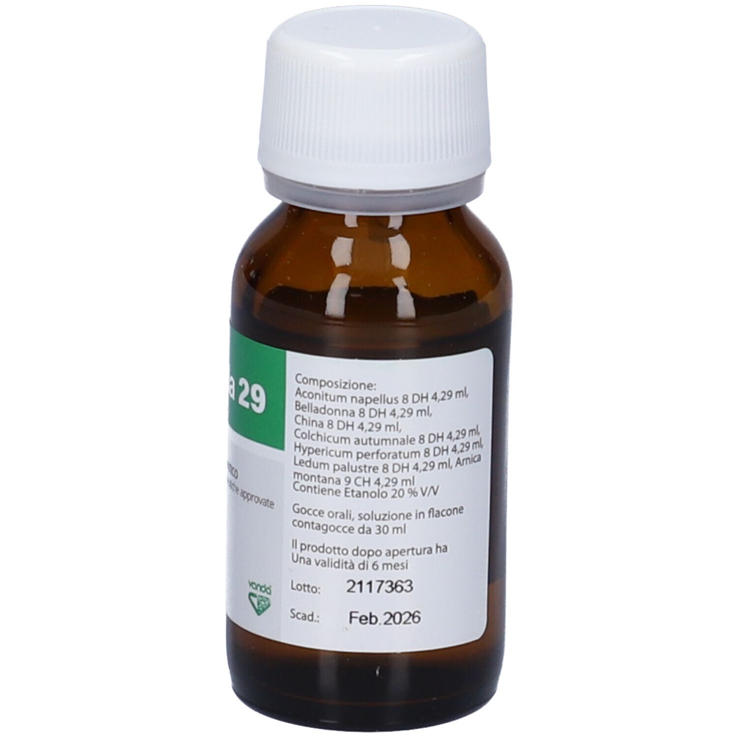 VANDA OMEOPATICI Vanda 29 Orale Gtt 30 Ml