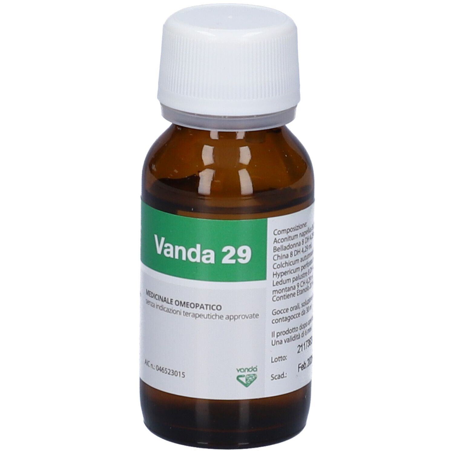 VANDA OMEOPATICI Vanda 29 Orale Gtt 30 Ml