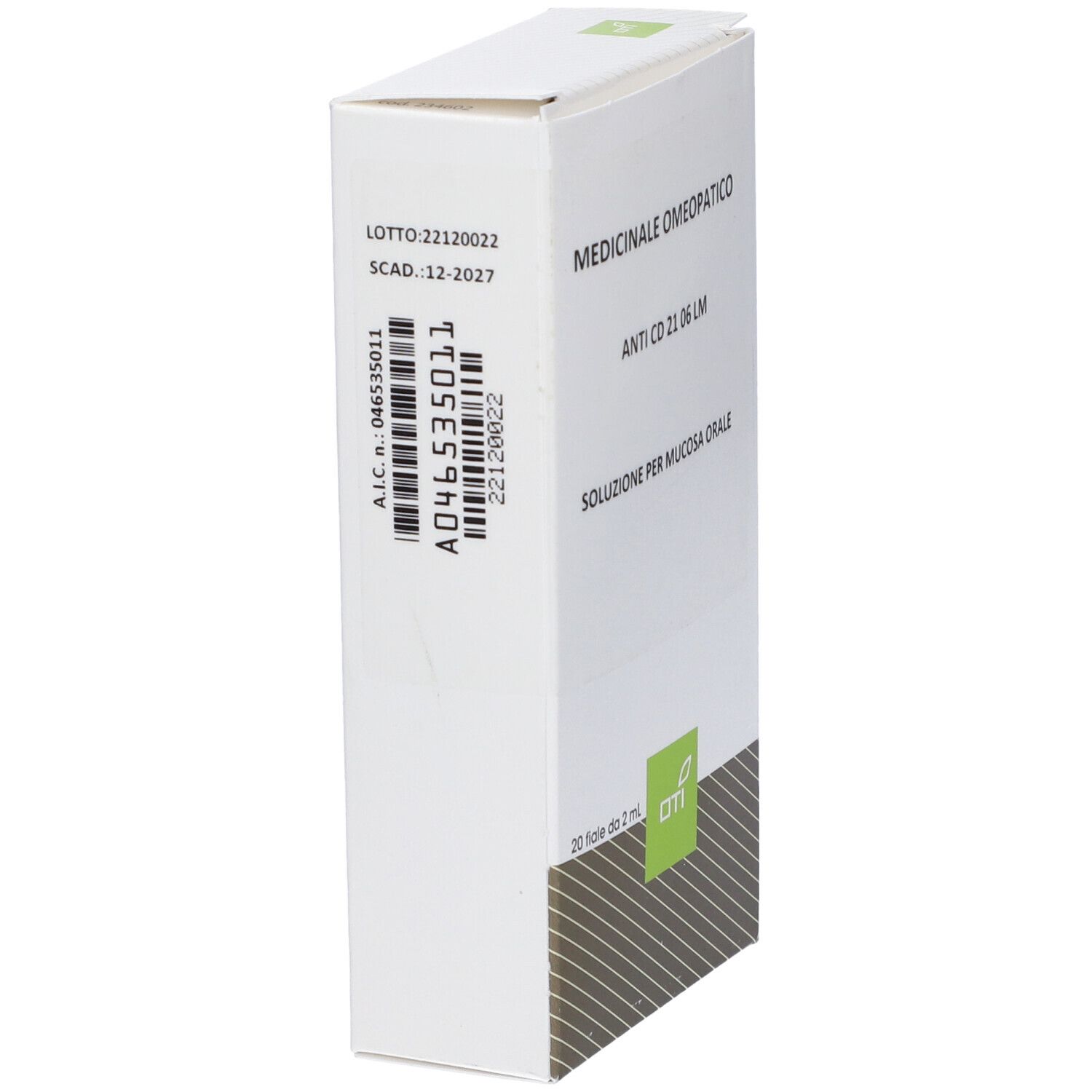 Anti Cd 21 06 Lm Potenziata Liquida 20 Fiale 2 ml Soluzione Idroalcolica per Mucosa Orale