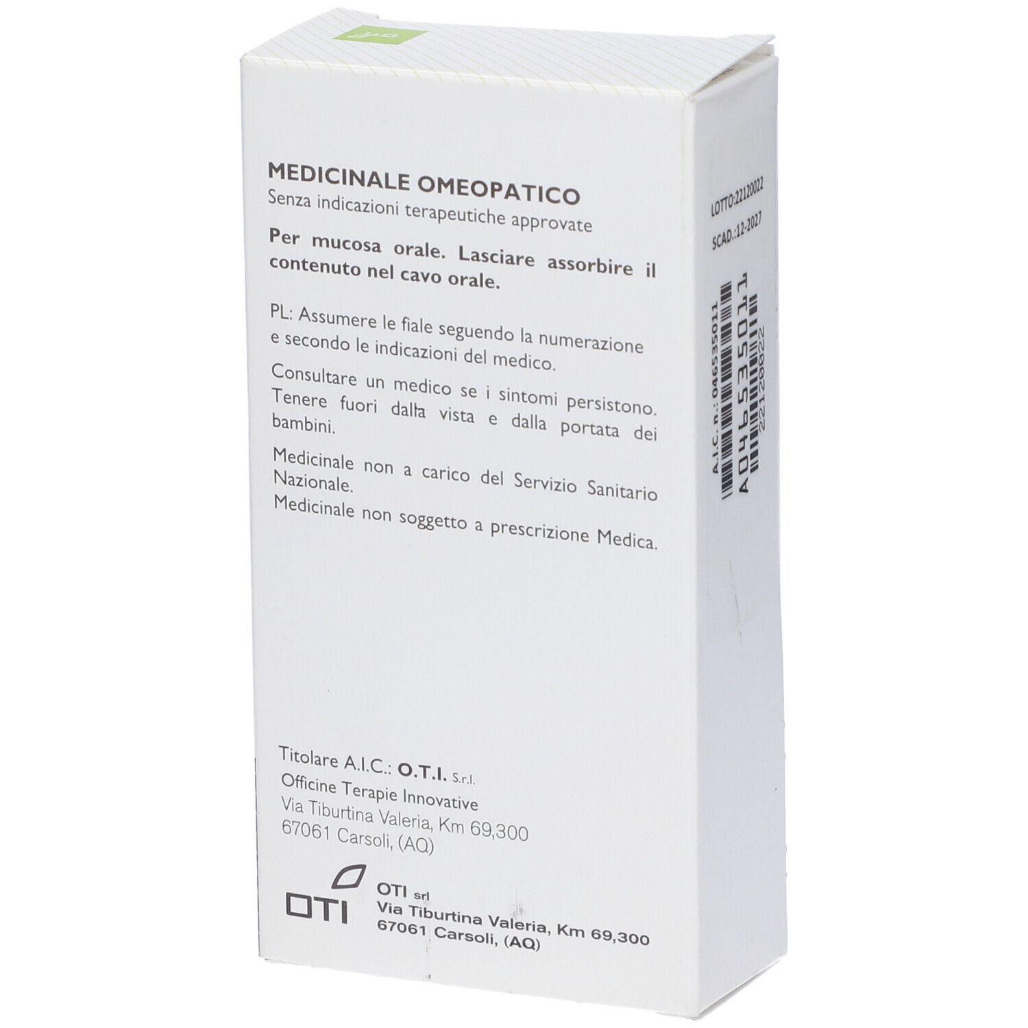 Anti Cd 21 06 Lm Potenziata Liquida 20 Fiale 2 ml Soluzione Idroalcolica per Mucosa Orale