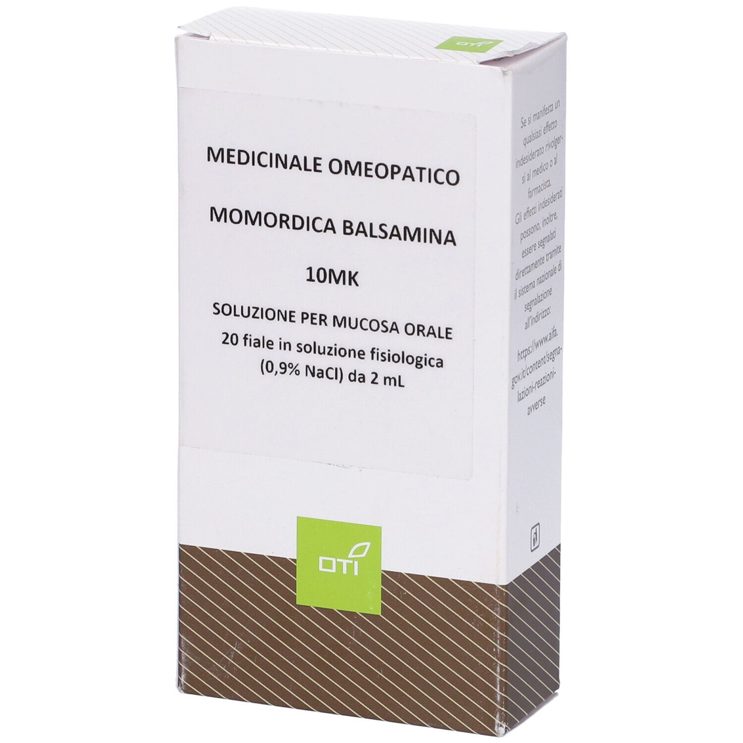 Momordica Balsamina 10.000K (10Mk) 20 Fiale 2 ml Soluzione Fisiologica per Mucosa Orale