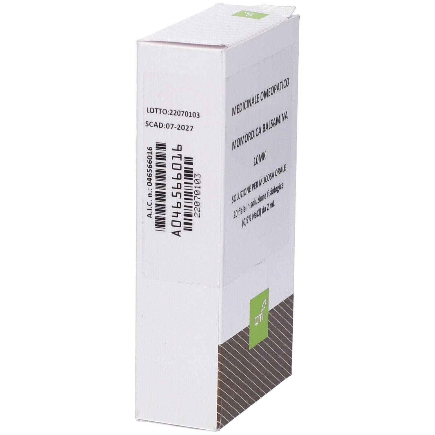 Momordica Balsamina 10.000K (10Mk) 20 Fiale 2 ml Soluzione Fisiologica per Mucosa Orale
