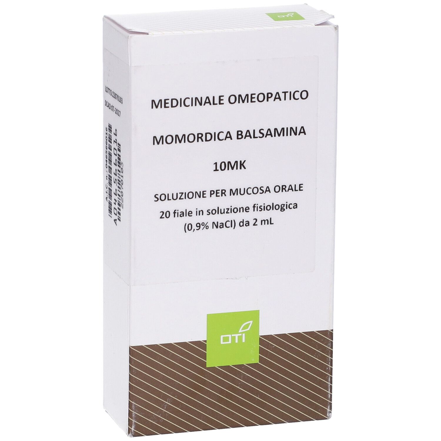 Momordica Balsamina 10.000K (10Mk) 20 Fiale 2 ml Soluzione Fisiologica per Mucosa Orale