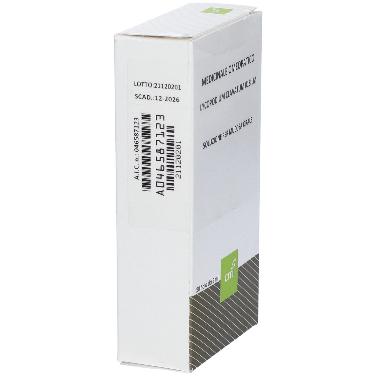 Lycopodium Clavatum 018 Lm Potenziata Liquida 20 Fiale 2 ml Soluzione Idroalcolica per Mucosa Orale