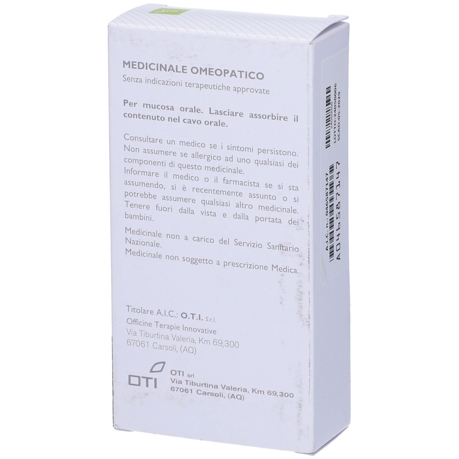 Lycopodium Clavatum 10.000K (10Mk) 20 Fiale 2 ml Soluzione Fisiologica per Mucosa Orale