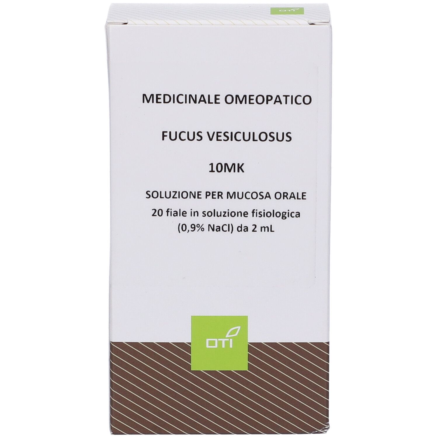 OTI Fucus Vesiculosus 10.000K (10Mk) 20 Fiale 2 Ml Soluzione Fisiologica Per Mucosa Orale