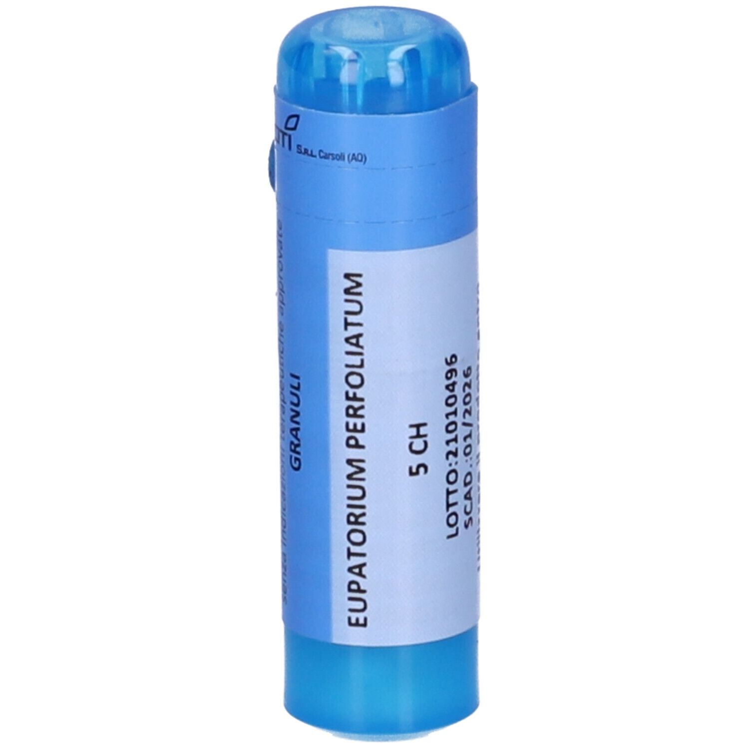 Eupatorium Perfoliatum 5 Ch Granuli Contenitore Multidose Da 3,5 G (70 Granuli) per Mucosa Orale