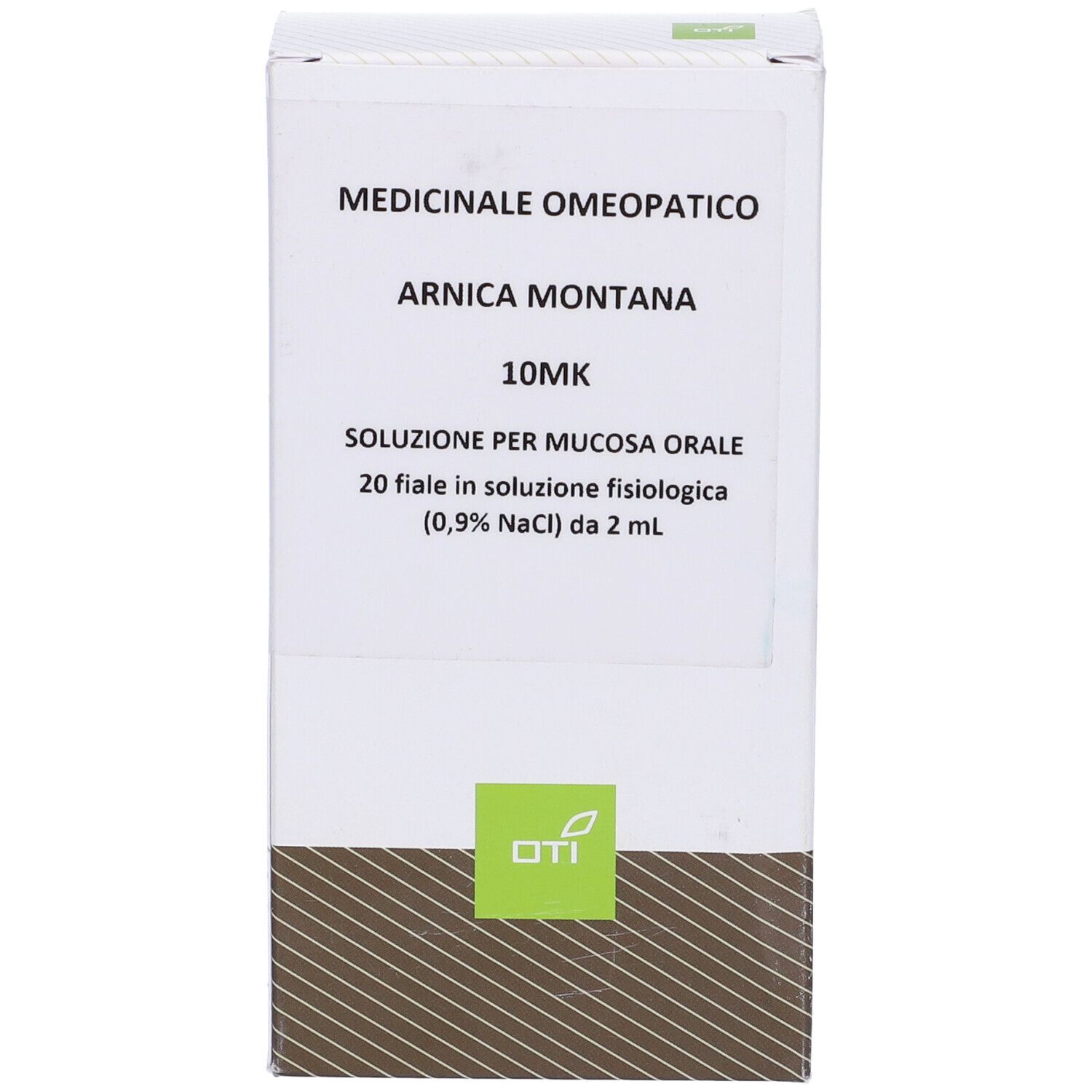 Arnica Montana 10.000K (10Mk) 20 Fiale 2 ml Soluzione Fisiologica per Mucosa Orale
