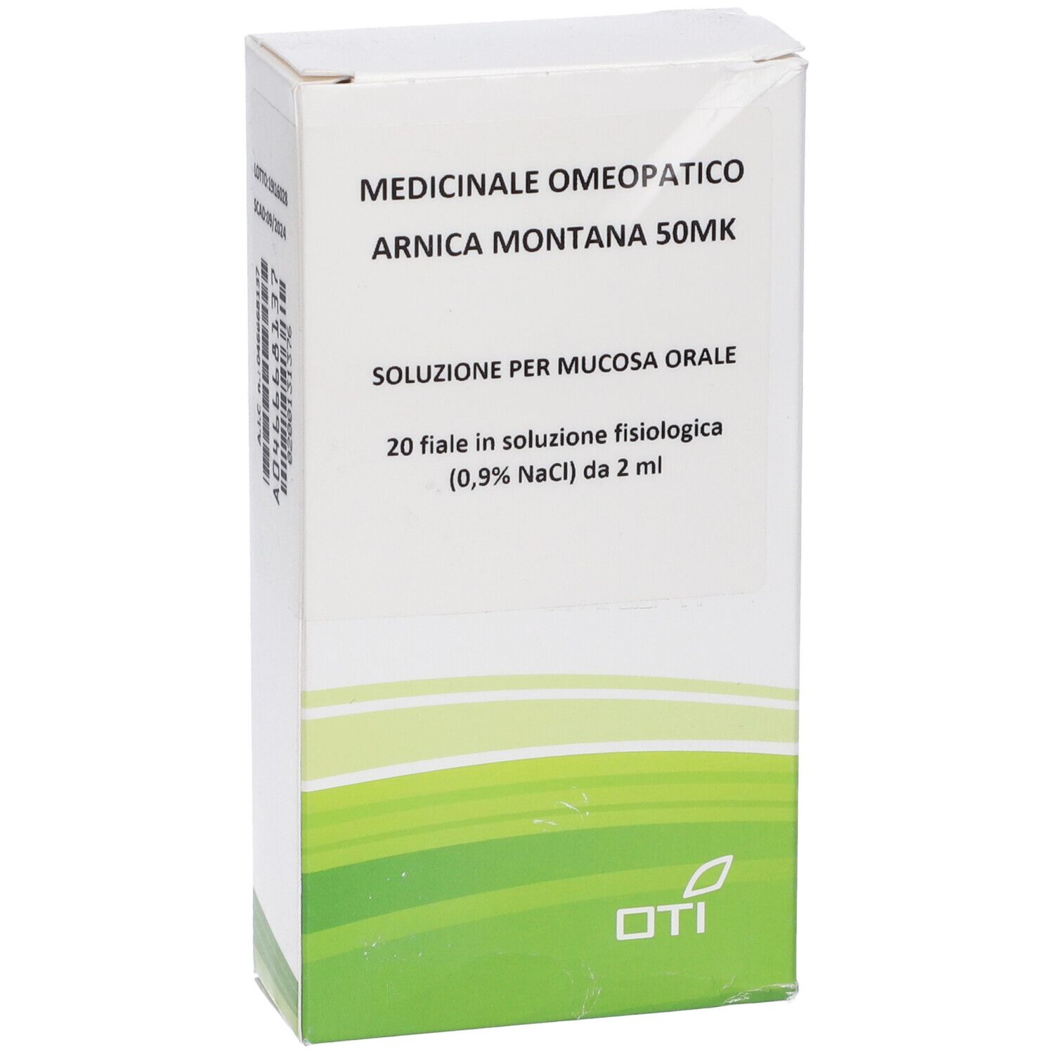 OTI Arnica Montana 50.000K (50Mk) 20 Fiale 2 Ml Soluzione Fisiologica Per Mucosa Orale