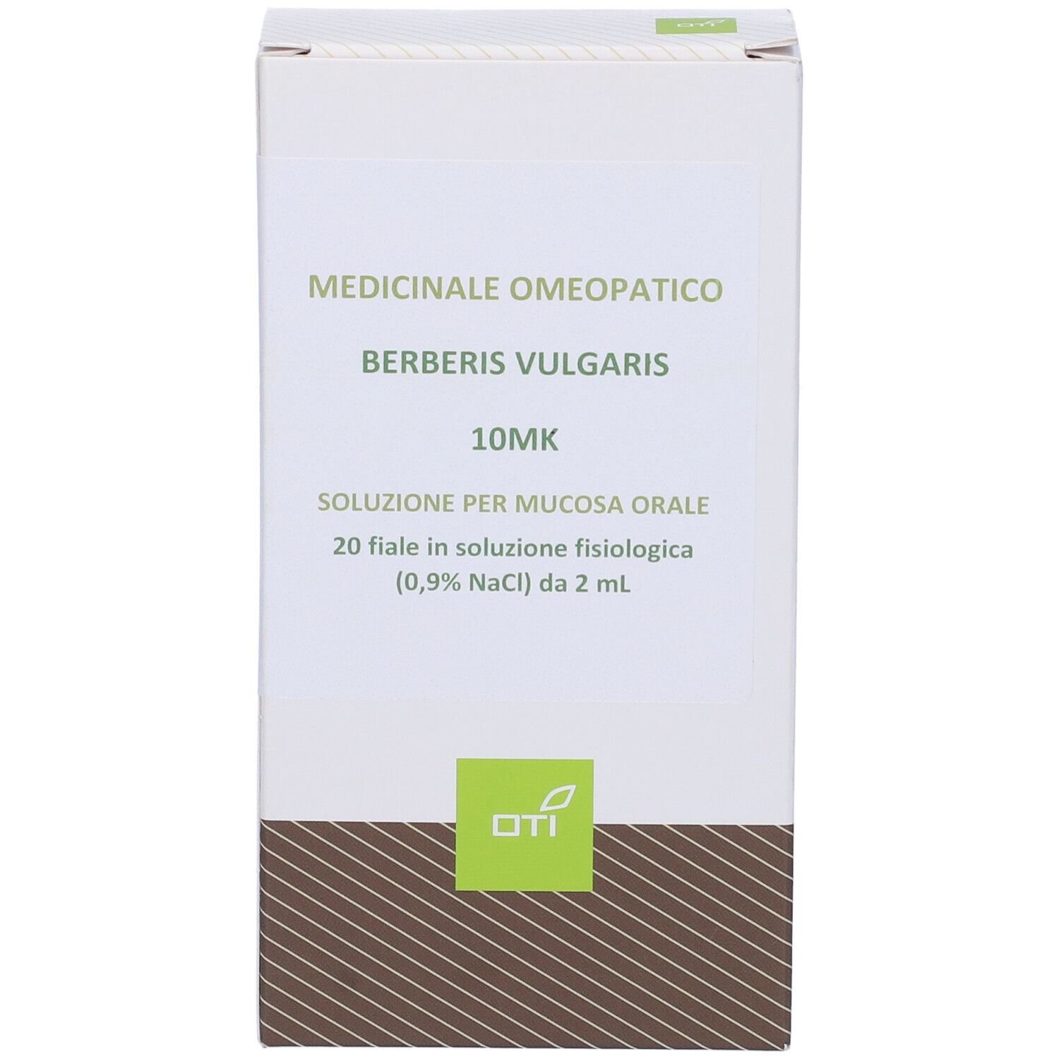 OTI Berberis Vulgaris 10.000K (10Mk) 20 Fiale 2 Ml Soluzione Fisiologica Per Mucosa Orale