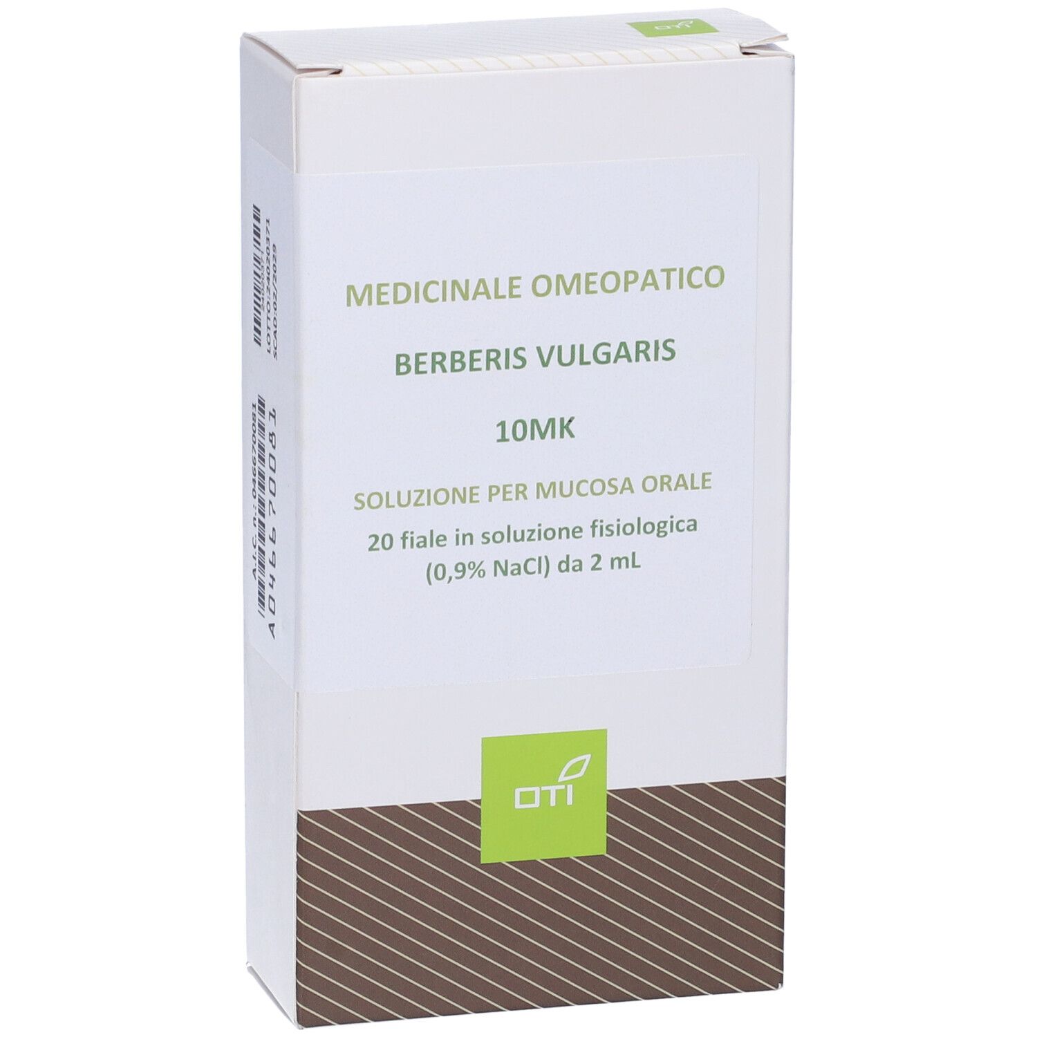 OTI Berberis Vulgaris 10.000K (10Mk) 20 Fiale 2 Ml Soluzione Fisiologica Per Mucosa Orale