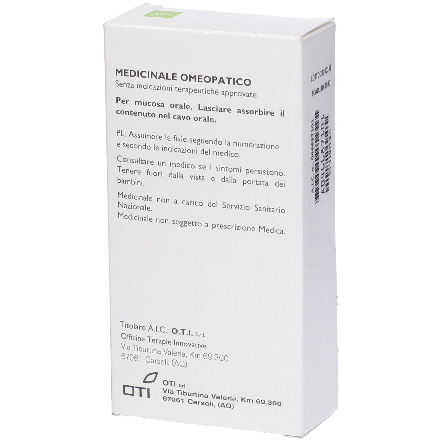 Causticum 06 Lm Potenziata Liquida 20 Fiale 2 ml Soluzione Idroalcolica per Mucosa Orale