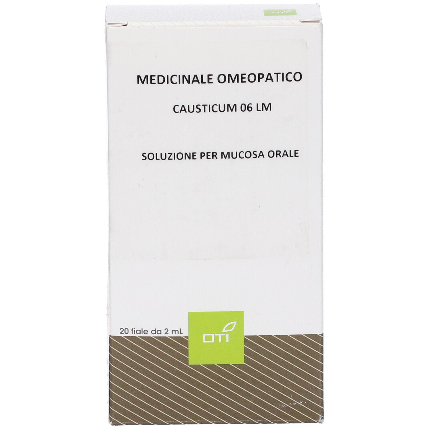 Causticum 06 Lm Potenziata Liquida 20 Fiale 2 ml Soluzione Idroalcolica per Mucosa Orale