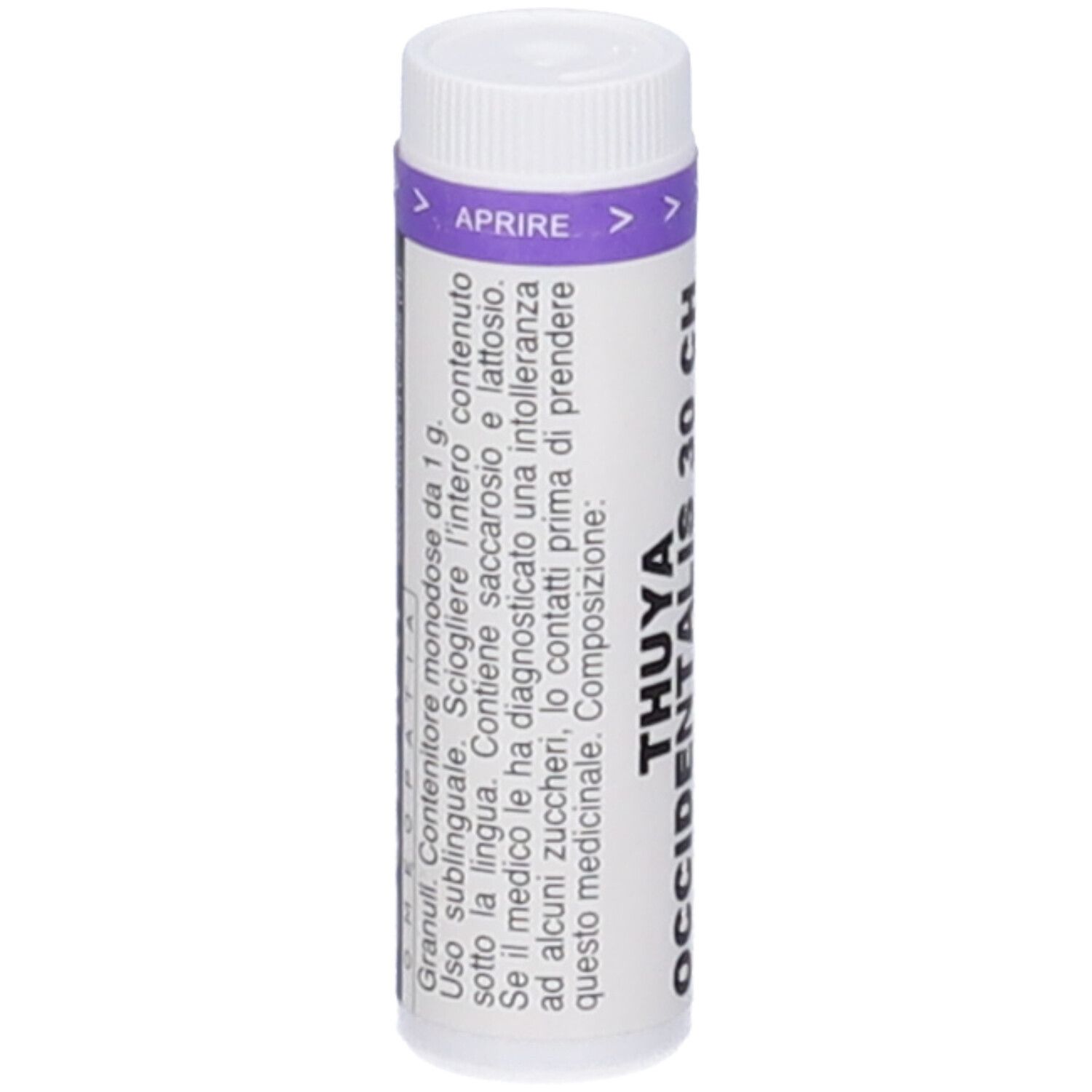 Thuya Occidentalis Granuli 30 Ch Contenitore Monodose
