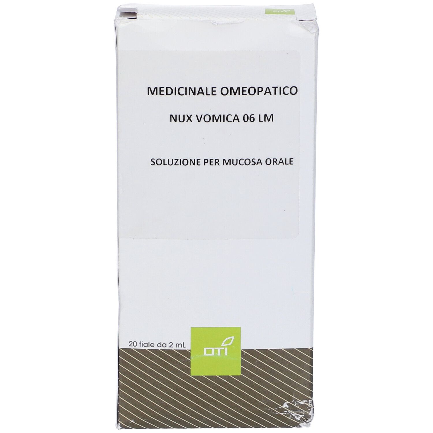 OTI Nux Vomica 06 Lm Potenziata Liquida 20 Fiale 2 Ml Soluzione Idroalcolica Per Mucosa Orale