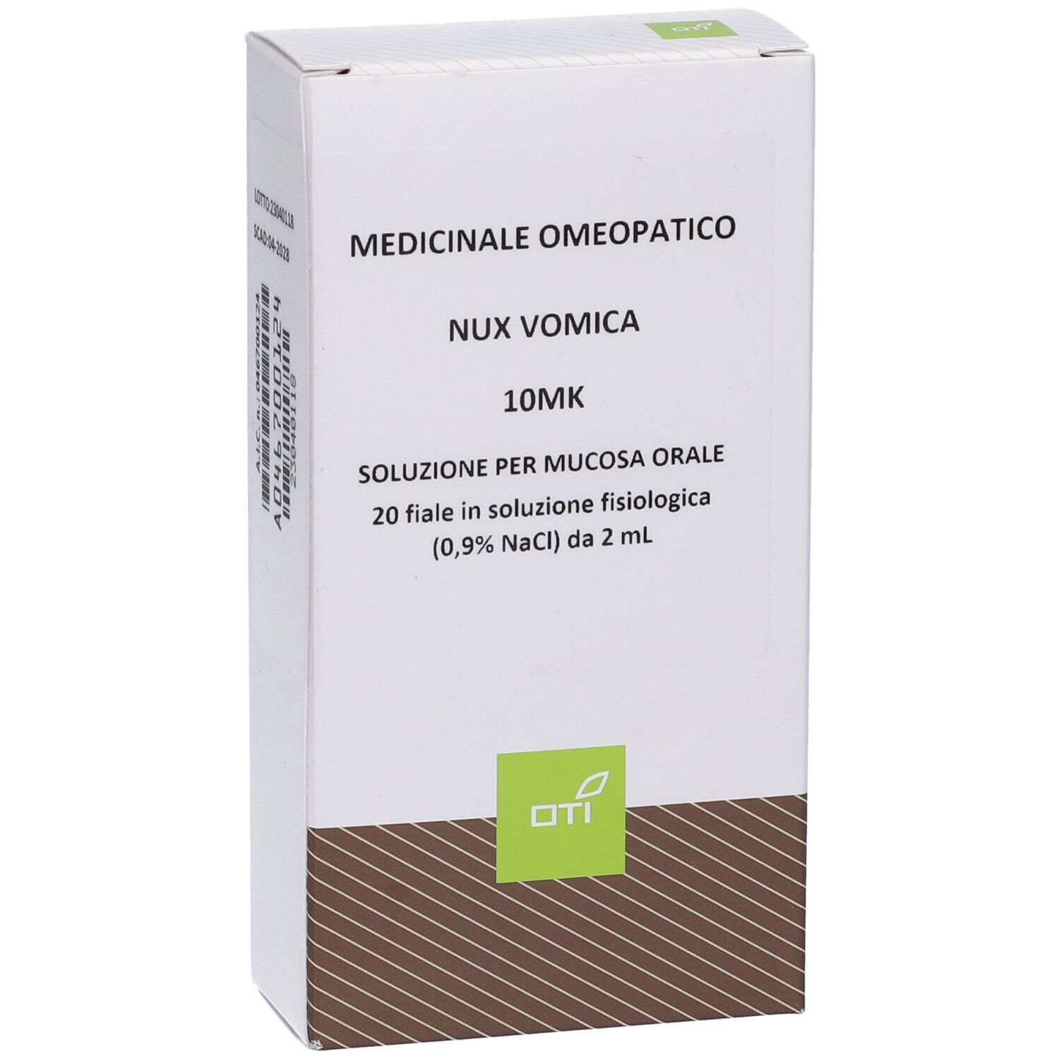 OTI Nux Vomica 10.000K (10Mk) 20 Fiale 2 Ml Soluzione Fisiologica Per Mucosa Orale