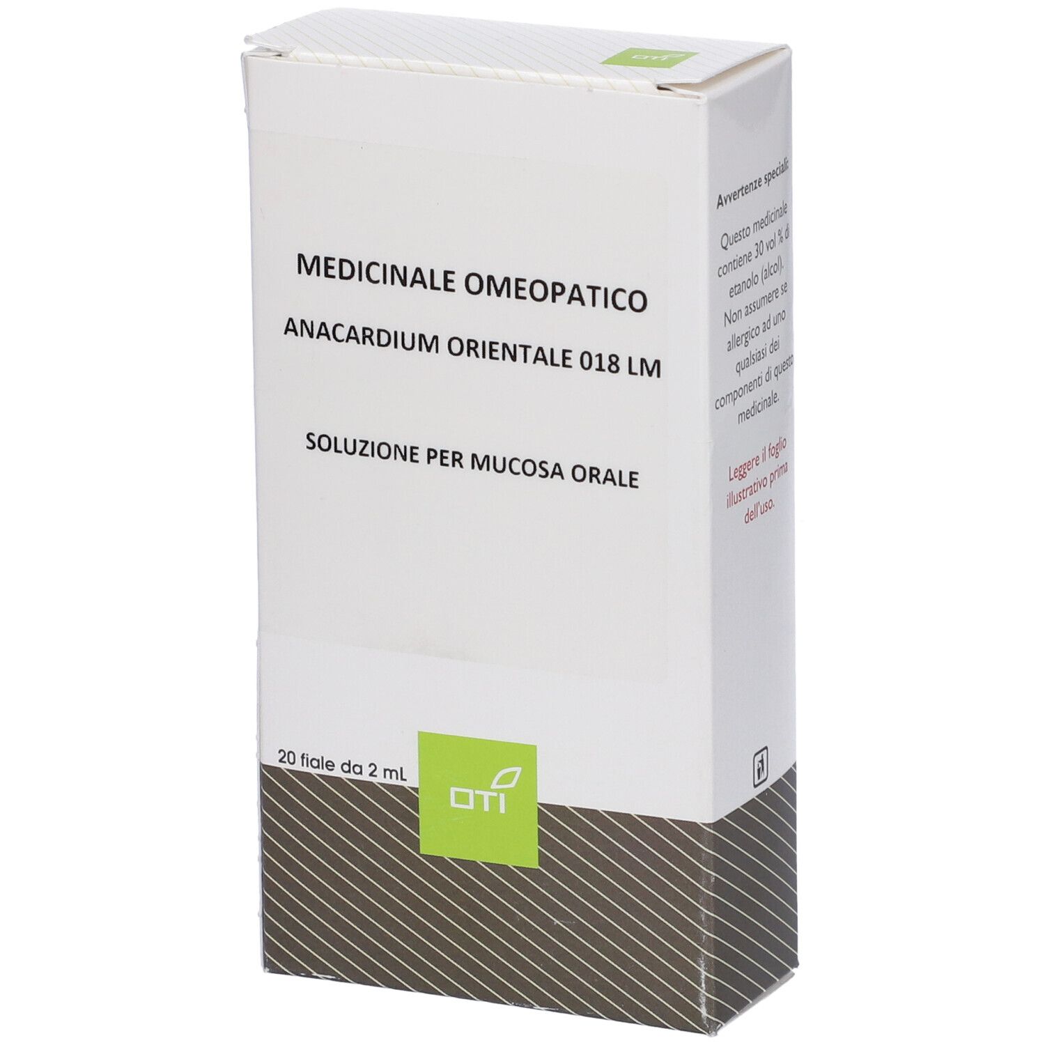 OTI Anacardium Orientale 018 Lm Potenziata Liquida 20 Fiale 2 Ml Soluzione Idroalcolica Per Mucosa Orale