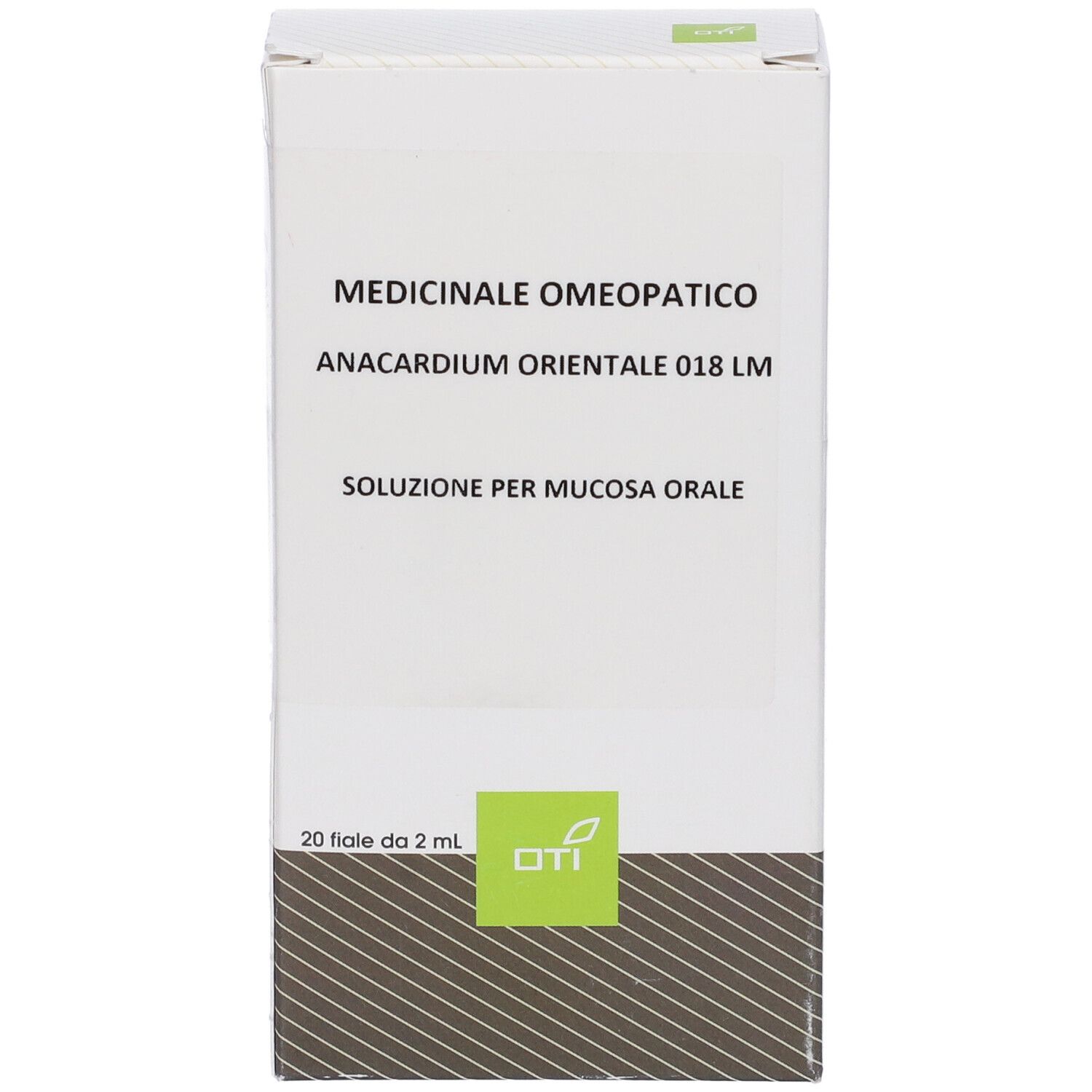 OTI Anacardium Orientale 018 Lm Potenziata Liquida 20 Fiale 2 Ml Soluzione Idroalcolica Per Mucosa Orale