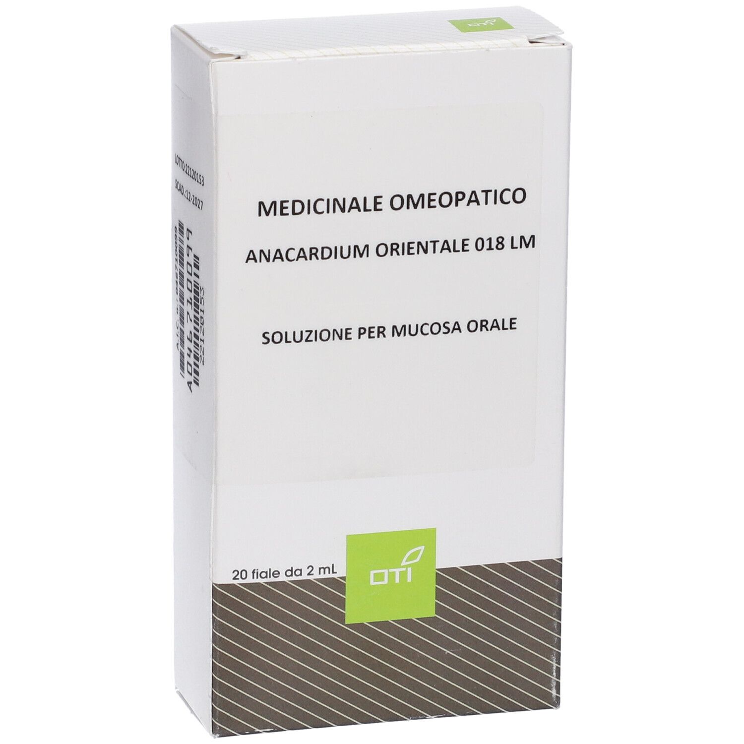 OTI Anacardium Orientale 018 Lm Potenziata Liquida 20 Fiale 2 Ml Soluzione Idroalcolica Per Mucosa Orale
