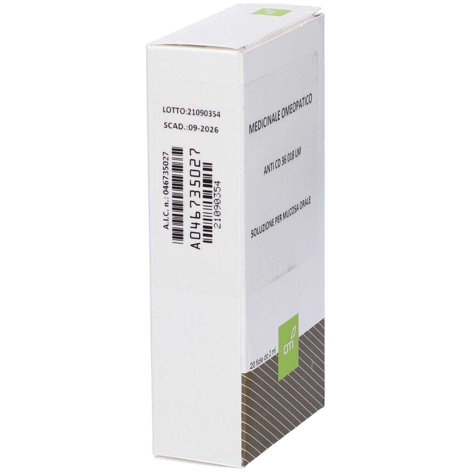 Anti Cd 36 018 Lm Potenziata Liquida 20 Fiale 2 ml Soluzione Idroalcolica per Mucosa Orale