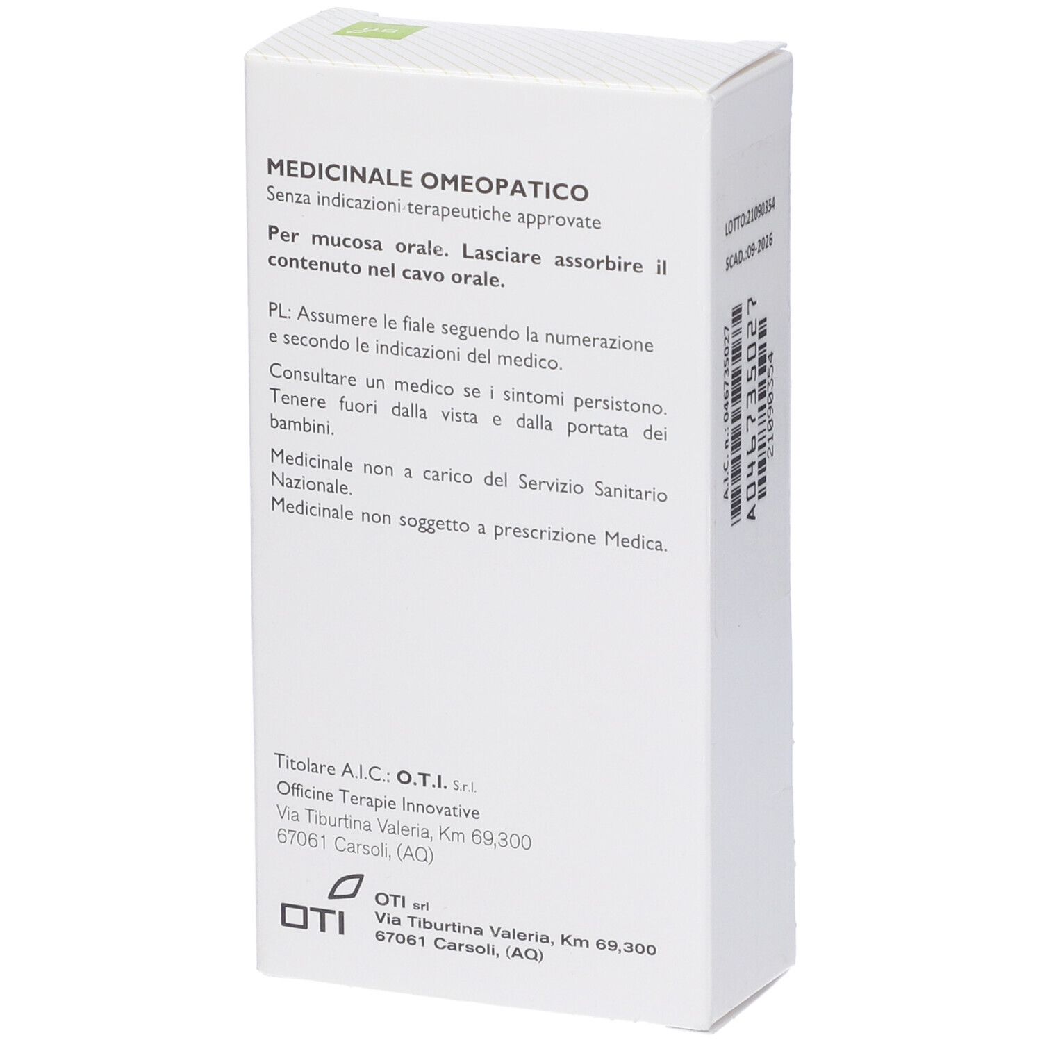 Anti Cd 36 018 Lm Potenziata Liquida 20 Fiale 2 ml Soluzione Idroalcolica per Mucosa Orale