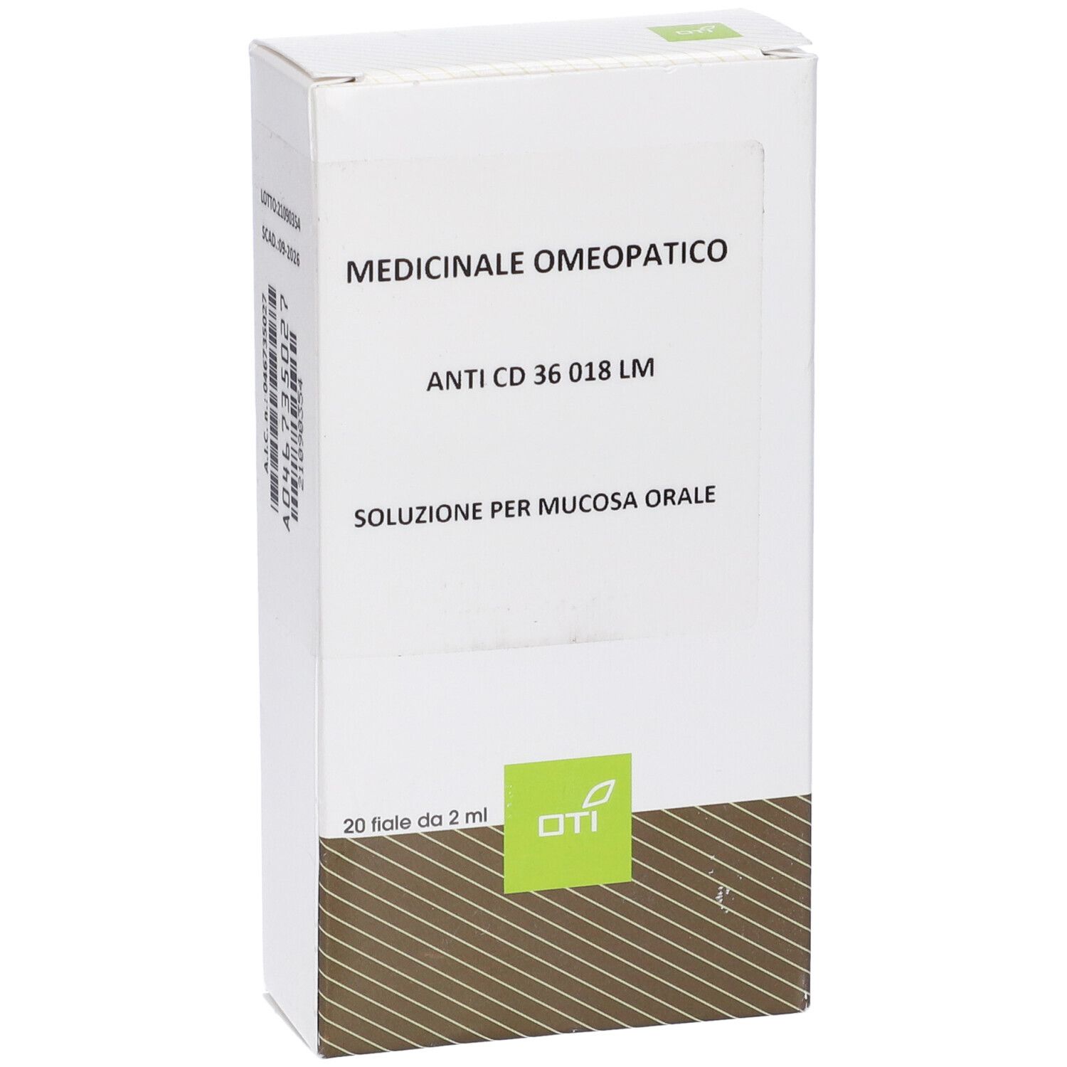 Anti Cd 36 018 Lm Potenziata Liquida 20 Fiale 2 ml Soluzione Idroalcolica per Mucosa Orale