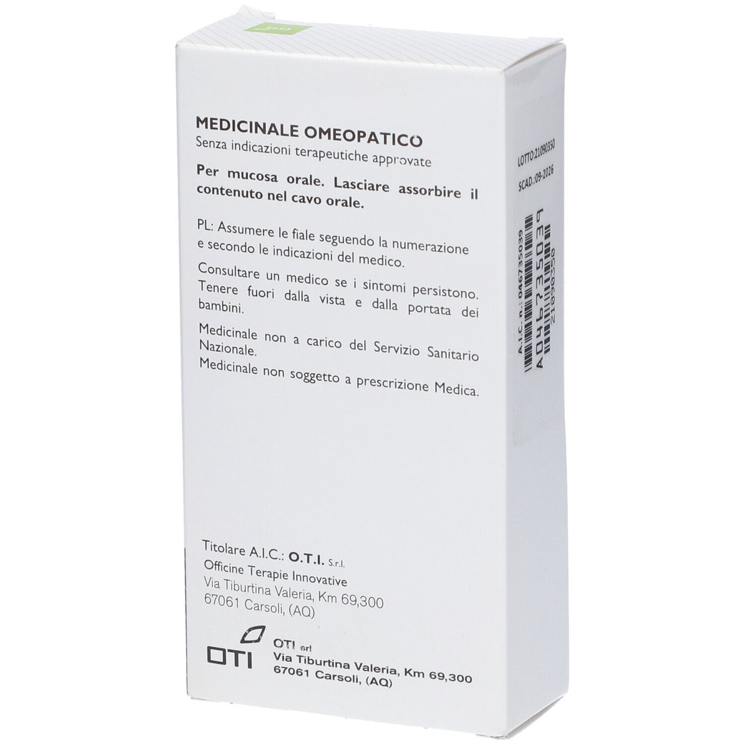 Anti Cd 36 030 Lm Potenziata Liquida 20 Fiale 2 ml Soluzione Idroalcolica per Mucosa Orale