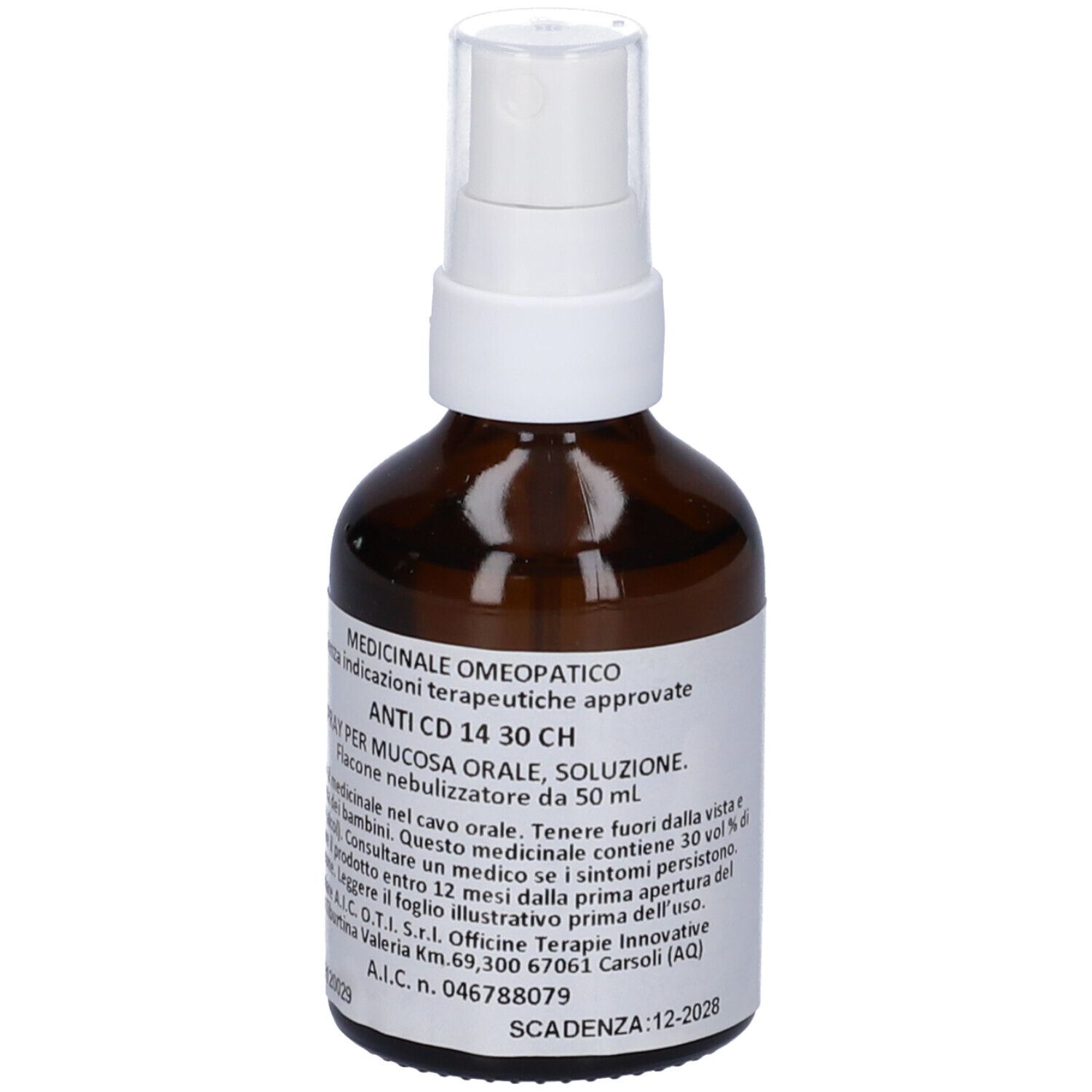 Anti Cd 14 30 Ch Spray Flacone Da 50 ml Soluzione Idroalcolica per Mucosa Orale