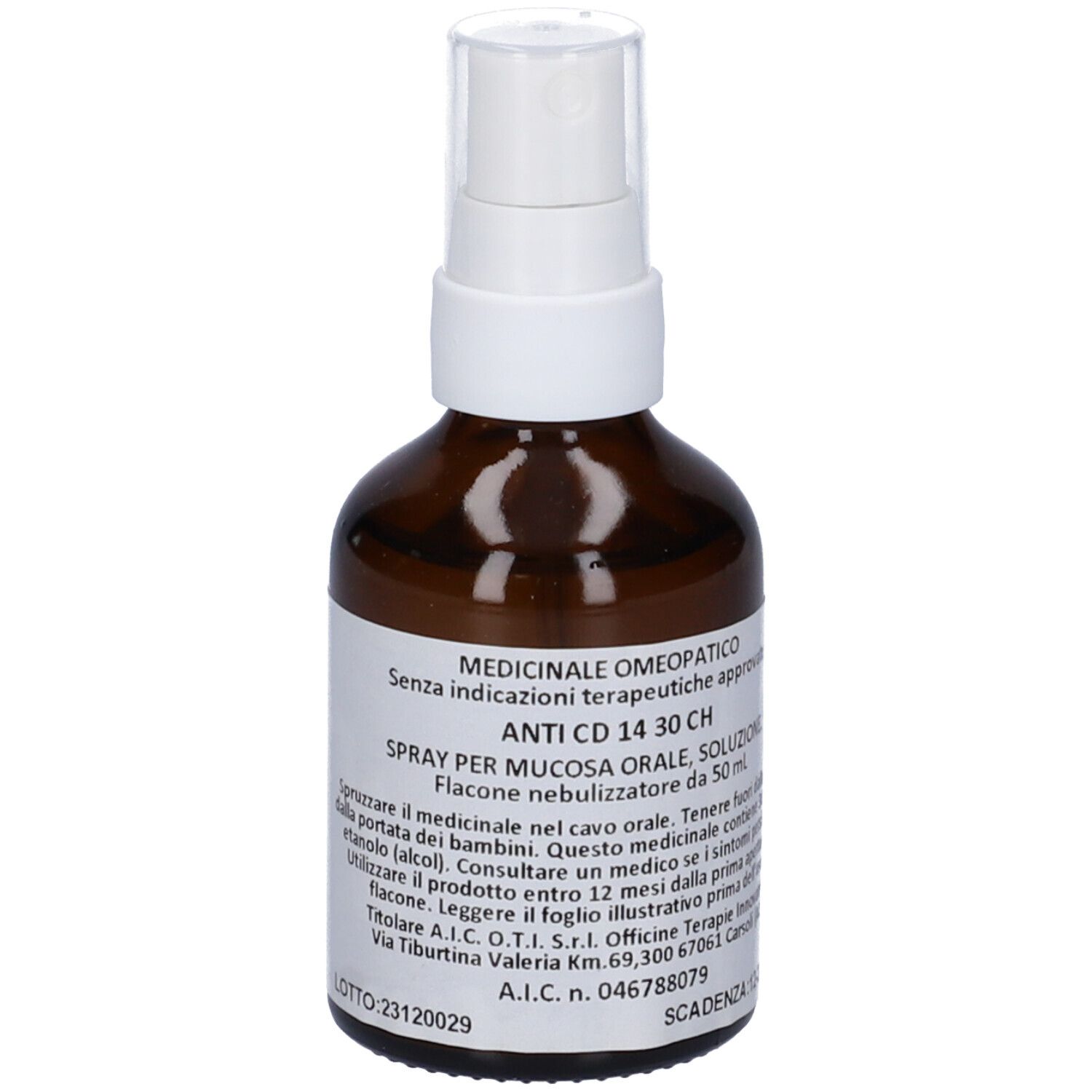 Anti Cd 14 30 Ch Spray Flacone Da 50 ml Soluzione Idroalcolica per Mucosa Orale