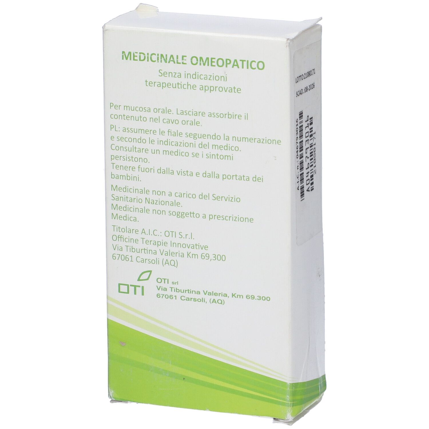 Anti Cd 81 06 Lm Potenziata Liquida 20 Fiale 2 Ml Soluzione Idroalcolica Per Mucosa Orale