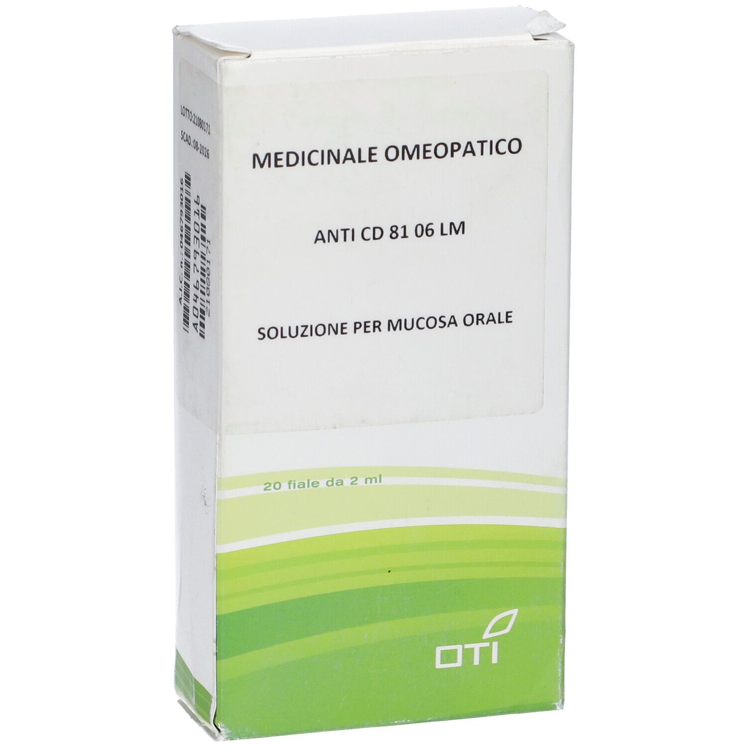 Anti Cd 81 06 Lm Potenziata Liquida 20 Fiale 2 Ml Soluzione Idroalcolica Per Mucosa Orale