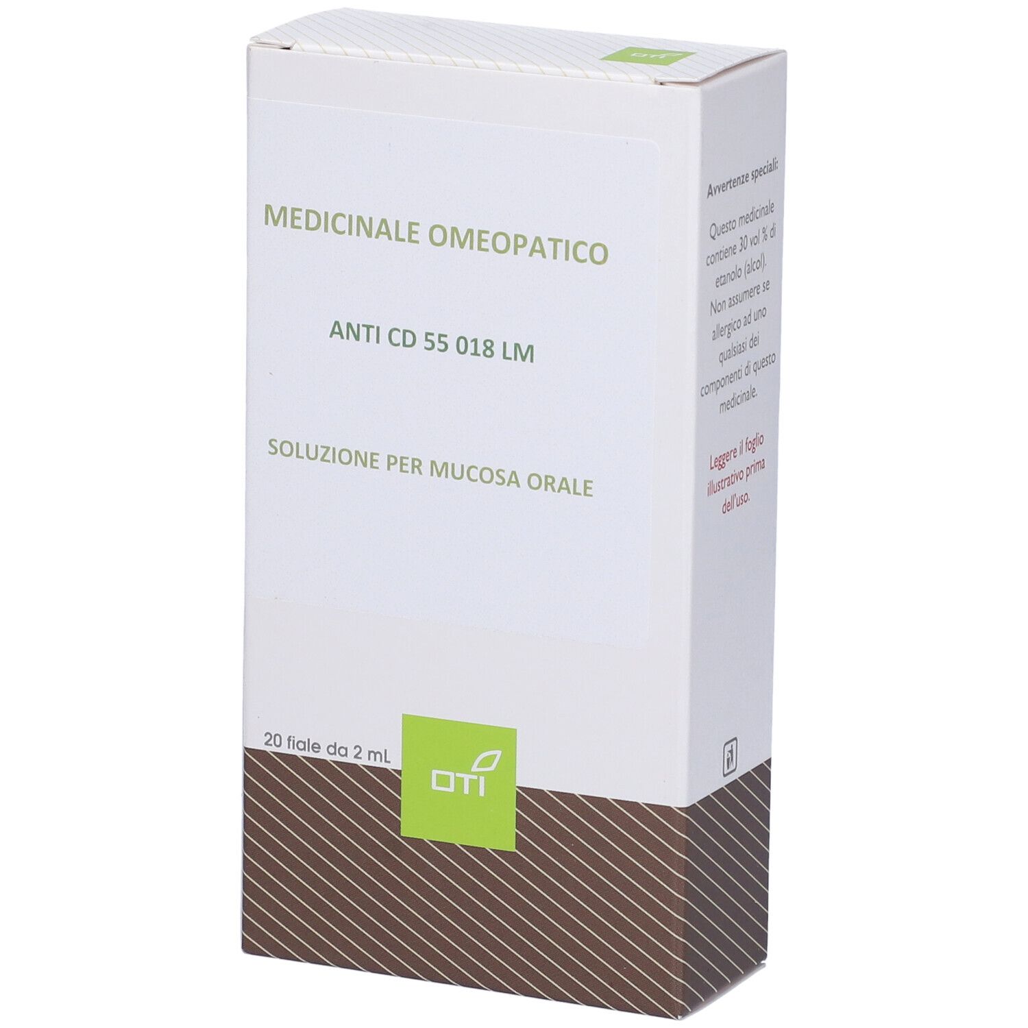 Anti Cd 55 018 Lm Potenziata Liquida 20 Fiale 2 ml Soluzione Idroalcolica per Mucosa Orale