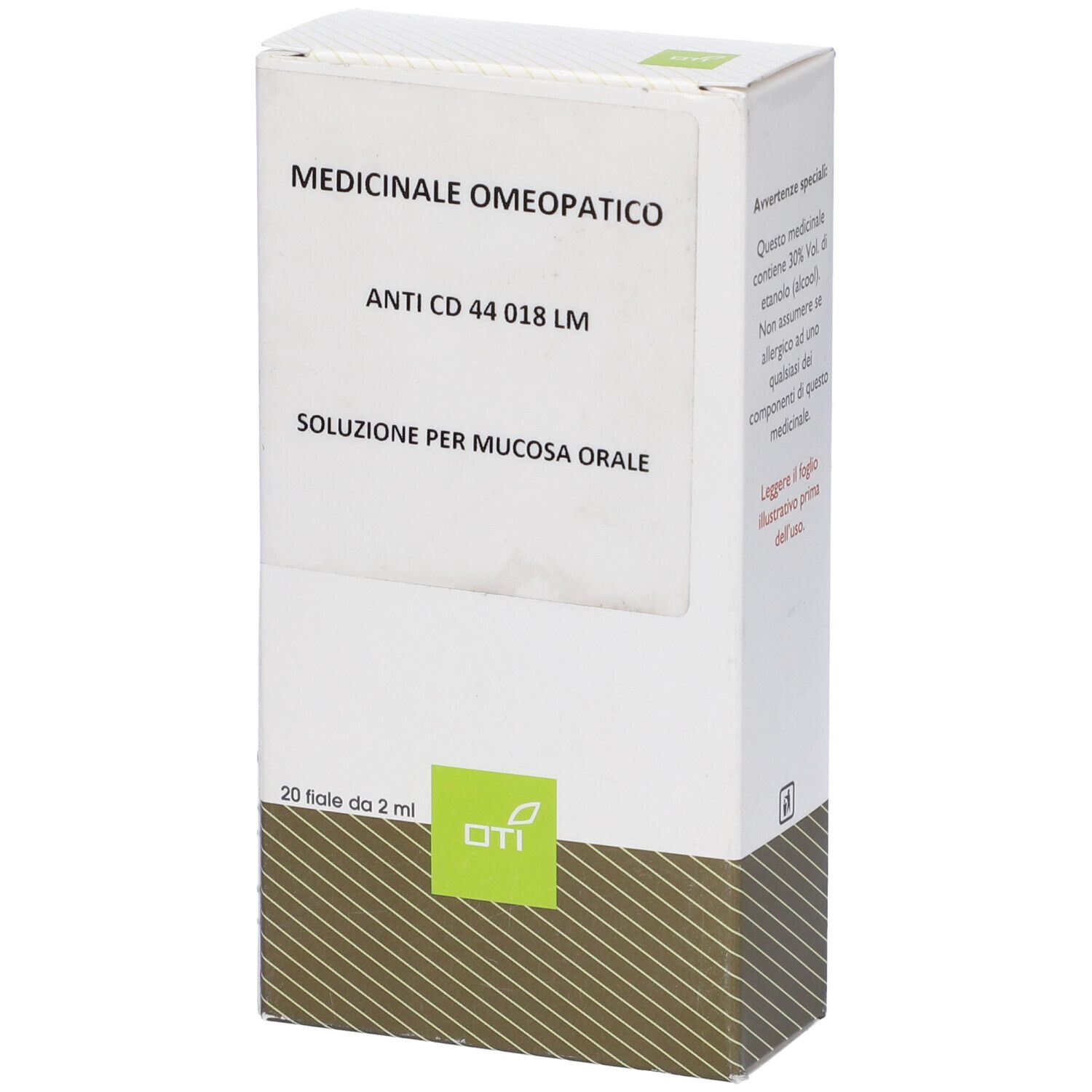 Anti Cd 44*018 Lm Potenziata Liquida 20 Fiale 2 Ml Soluzione Idroalcolica Per Mucosa Orale