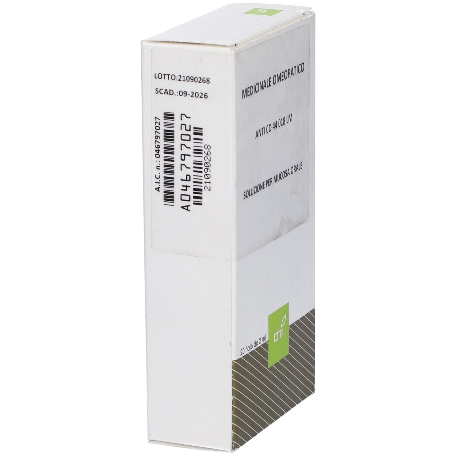 Anti Cd 44*018 Lm Potenziata Liquida 20 Fiale 2 Ml Soluzione Idroalcolica Per Mucosa Orale
