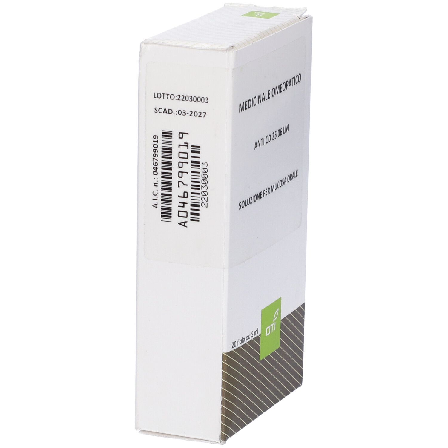 Anti Cd 25 06 Lm Potenziata Liquida 20 Fiale 2 ml Soluzione Idroalcolica per Mucosa Orale